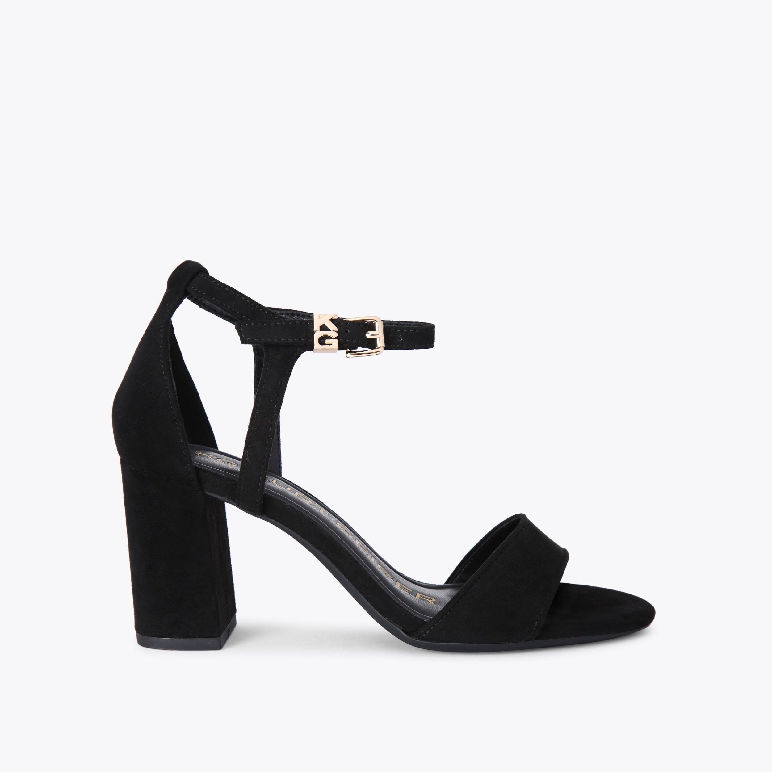 Kurt geiger shop black strappy heels