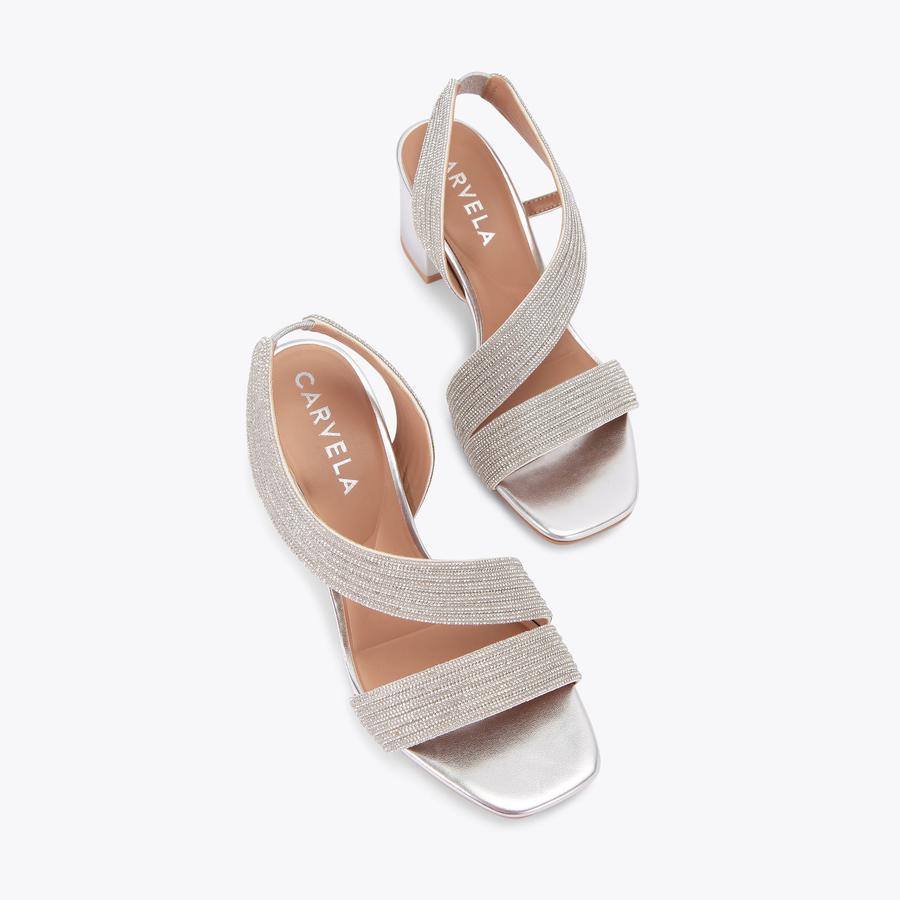 Carvela jewelled sandals shop