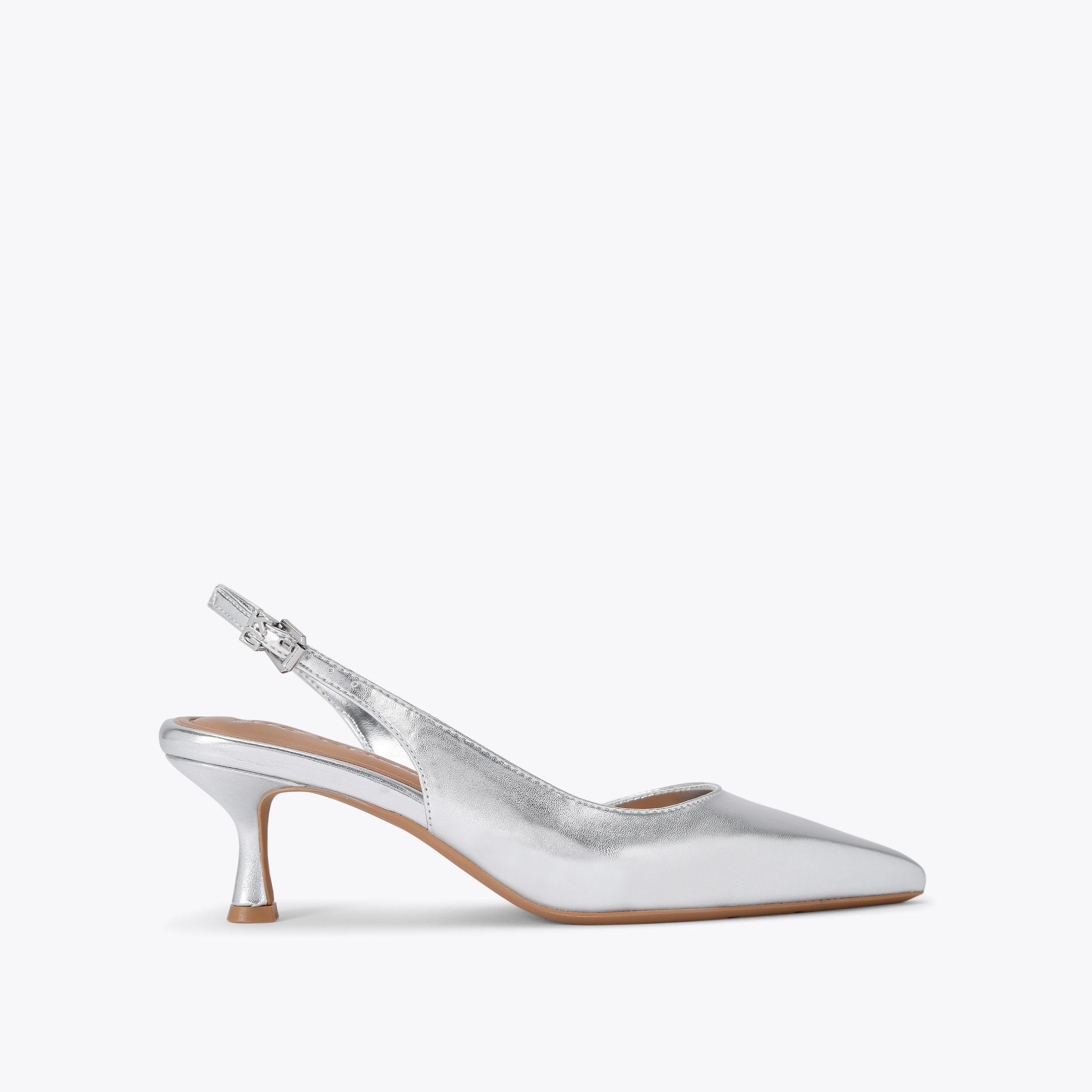 ARIA LOW Silver Heel by KG KURT GEIGER