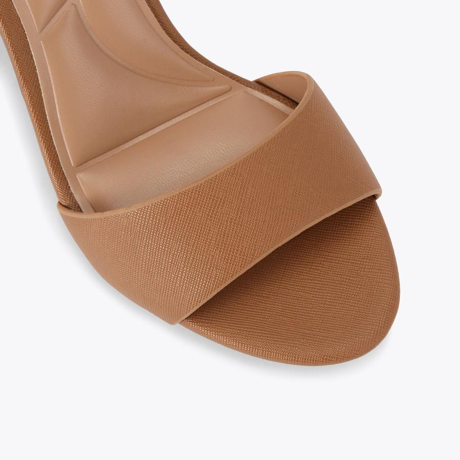 SADIE 2 Tan Block Heel by CARVELA