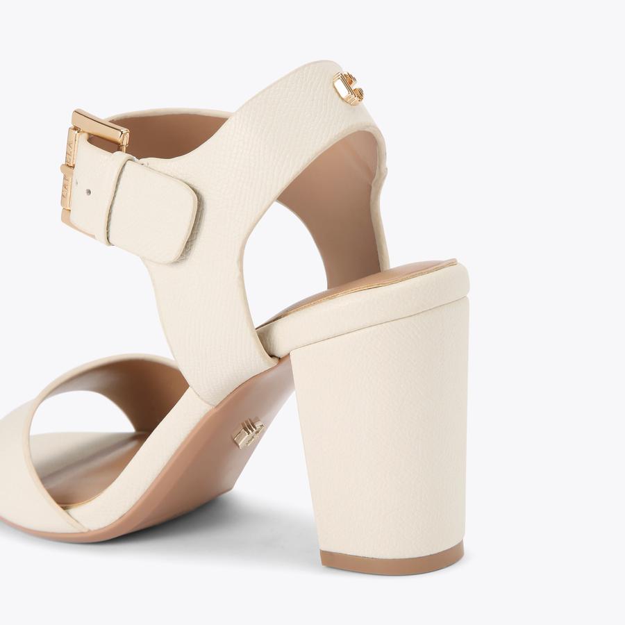 SADIE 2 Bone Block Heel by CARVELA