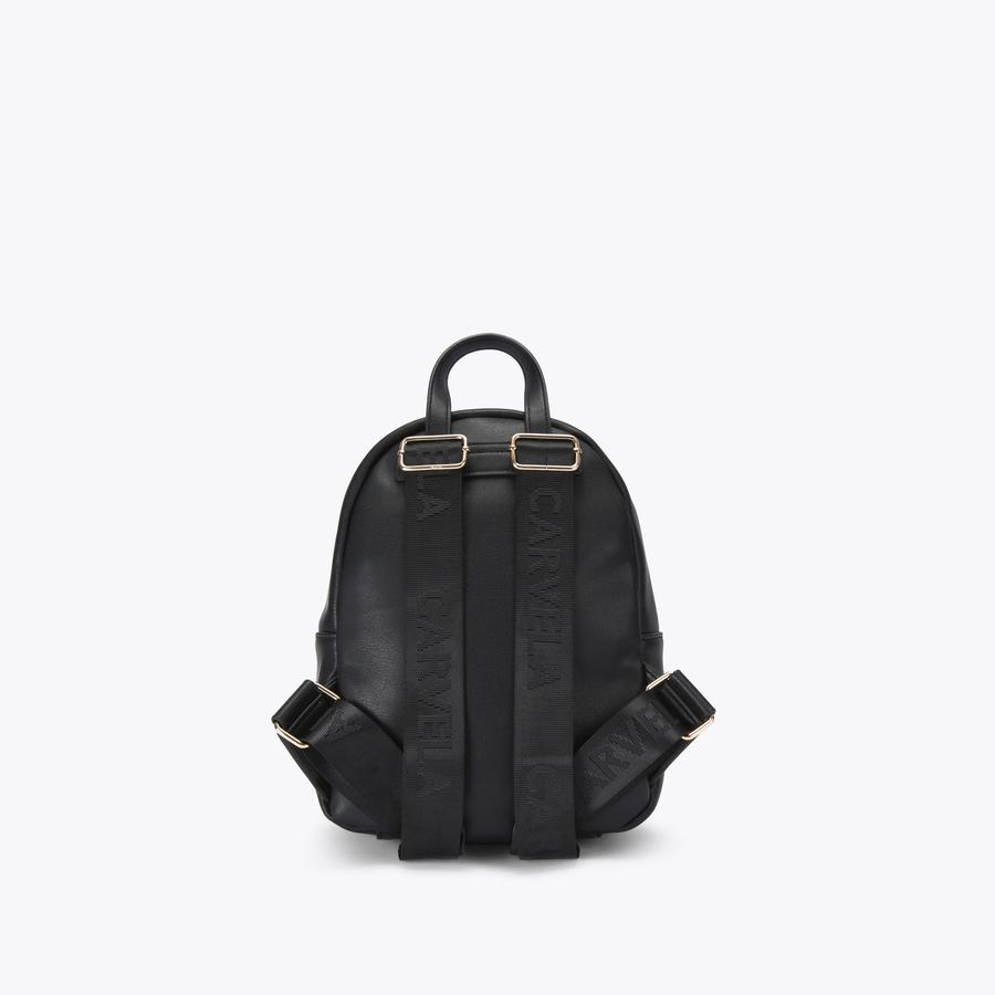 FRAME MIDI BACKPACK Black Beige Backpack by CARVELA