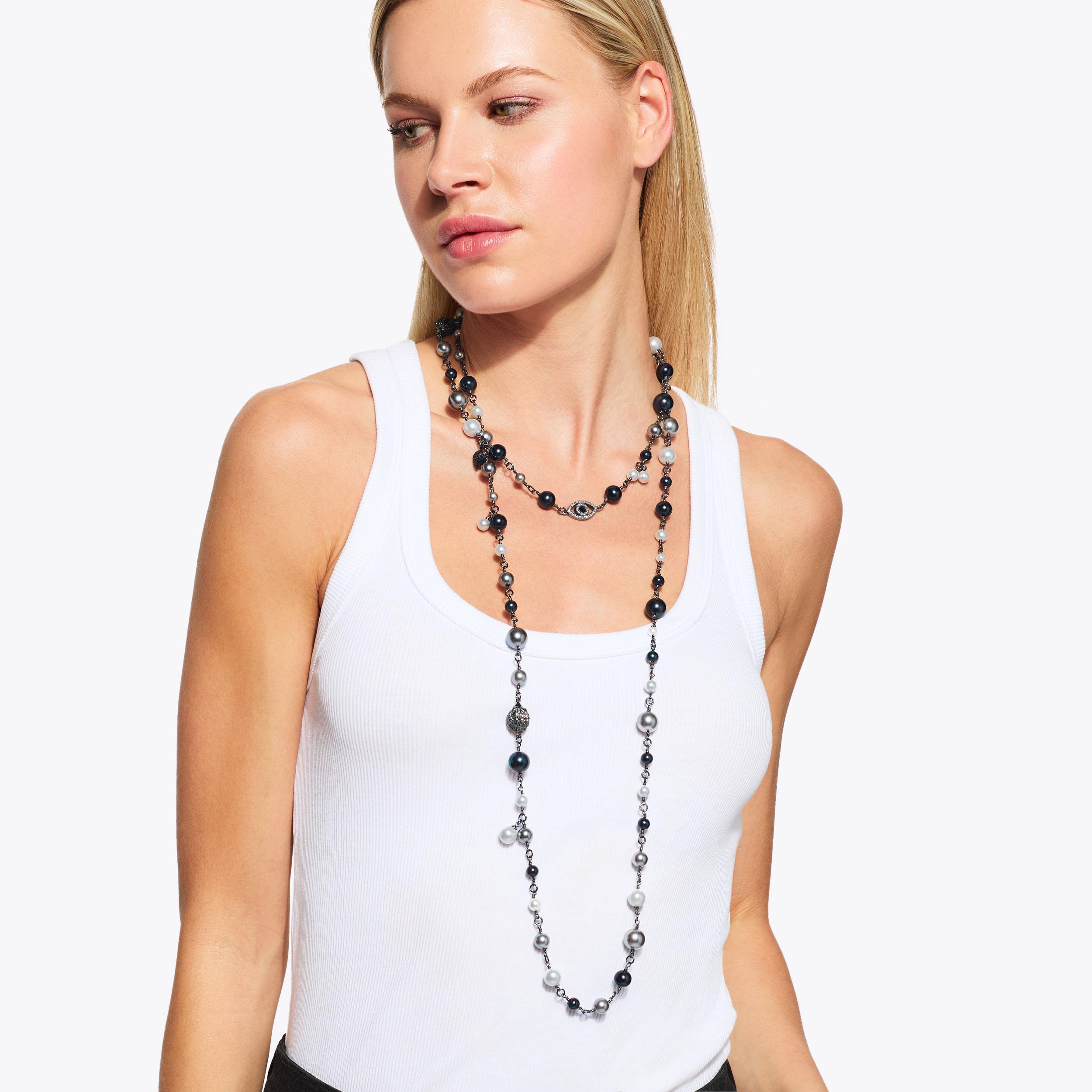 極美品！！CADEAUX カドー　LONG PEARL NECKLACE 極美品！！CADEAUX カドー LONG PEARL NECKLACE - メルカリ
