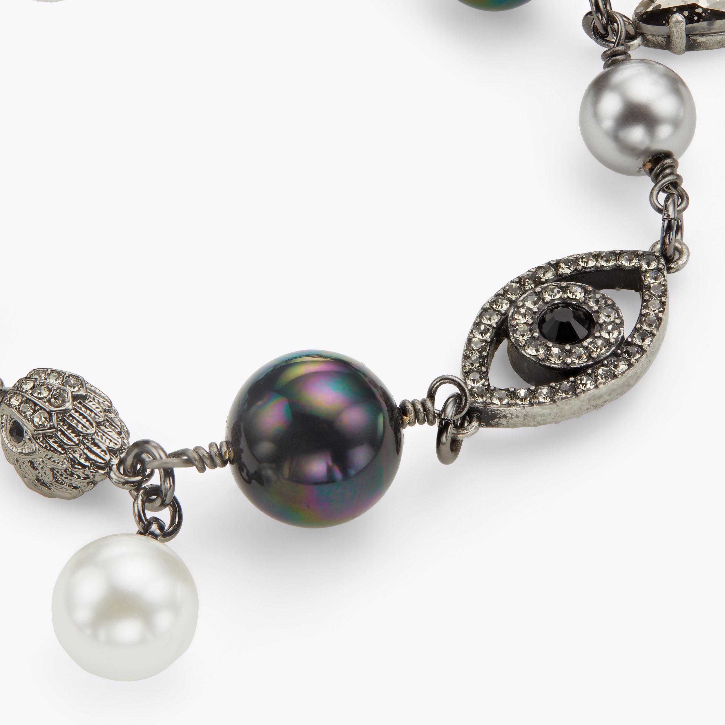 MIXED PEARL BRACELET Charm Bracelet by KURT GEIGER LONDON