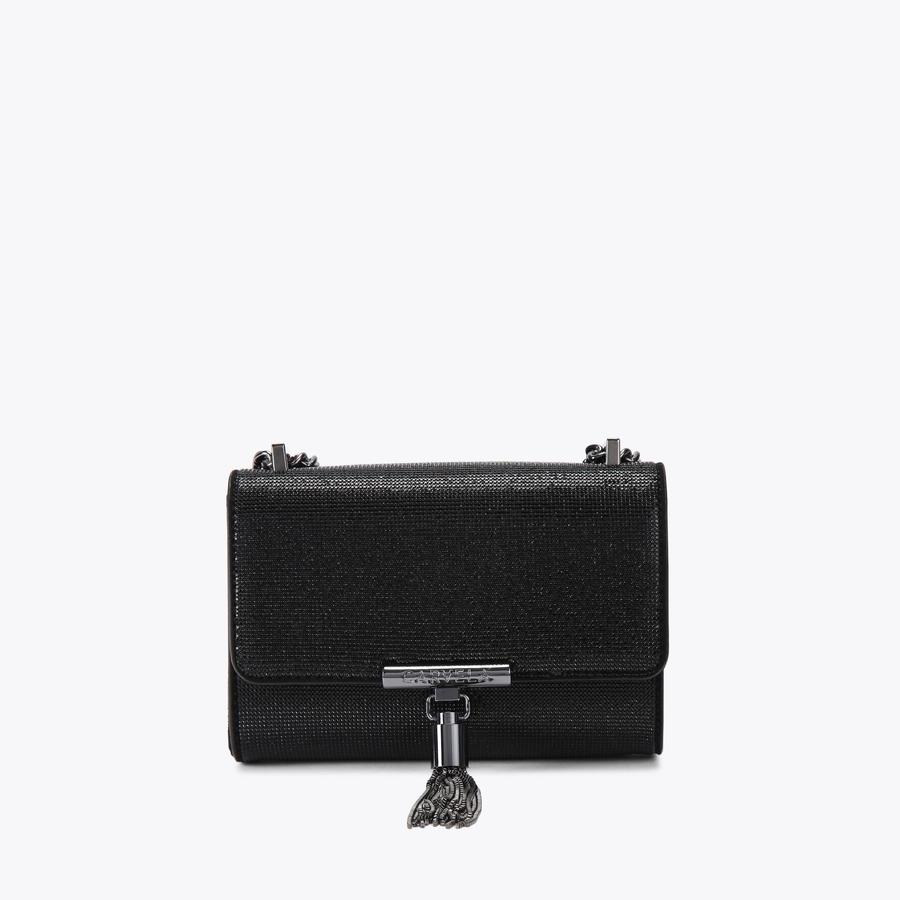 VICTORIA MINI TASSEL Black Tassel Cross Body Bag by CARVELA