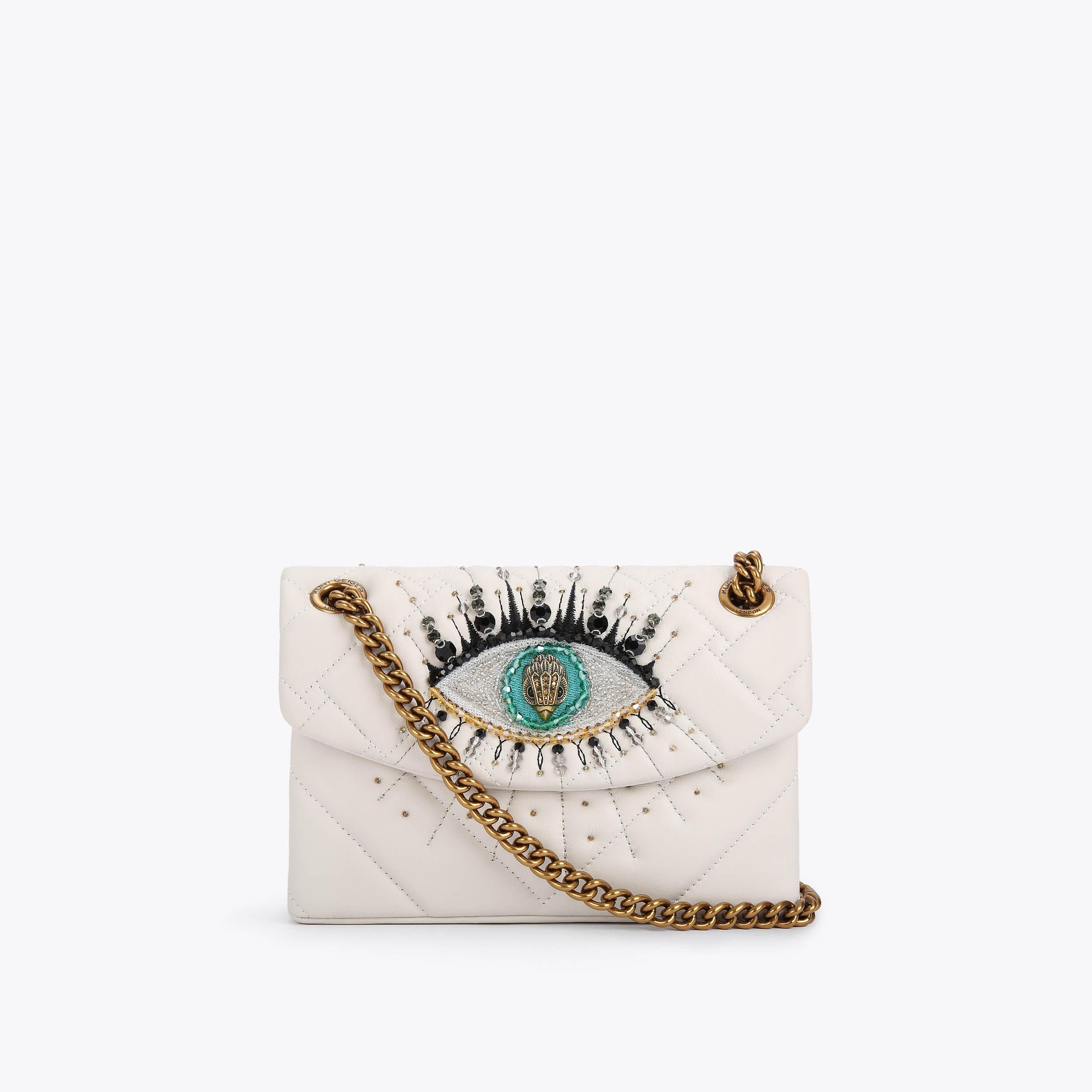 LTHR MINI KENSINGTON EYE Quilted Leather Evil Eye Mini Bag by