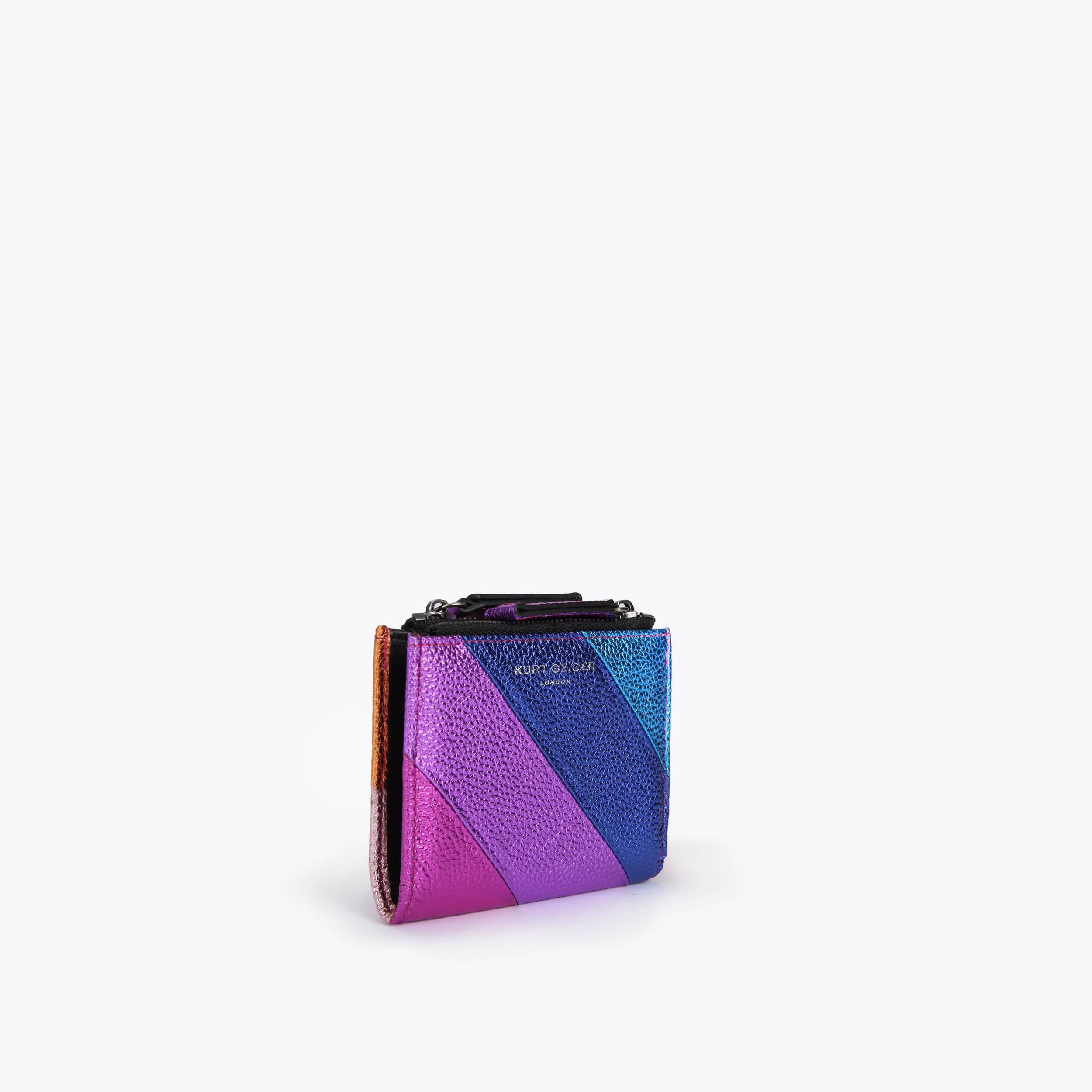 MINI PURSE Rainbow Leather Mini Purse by KURT GEIGER