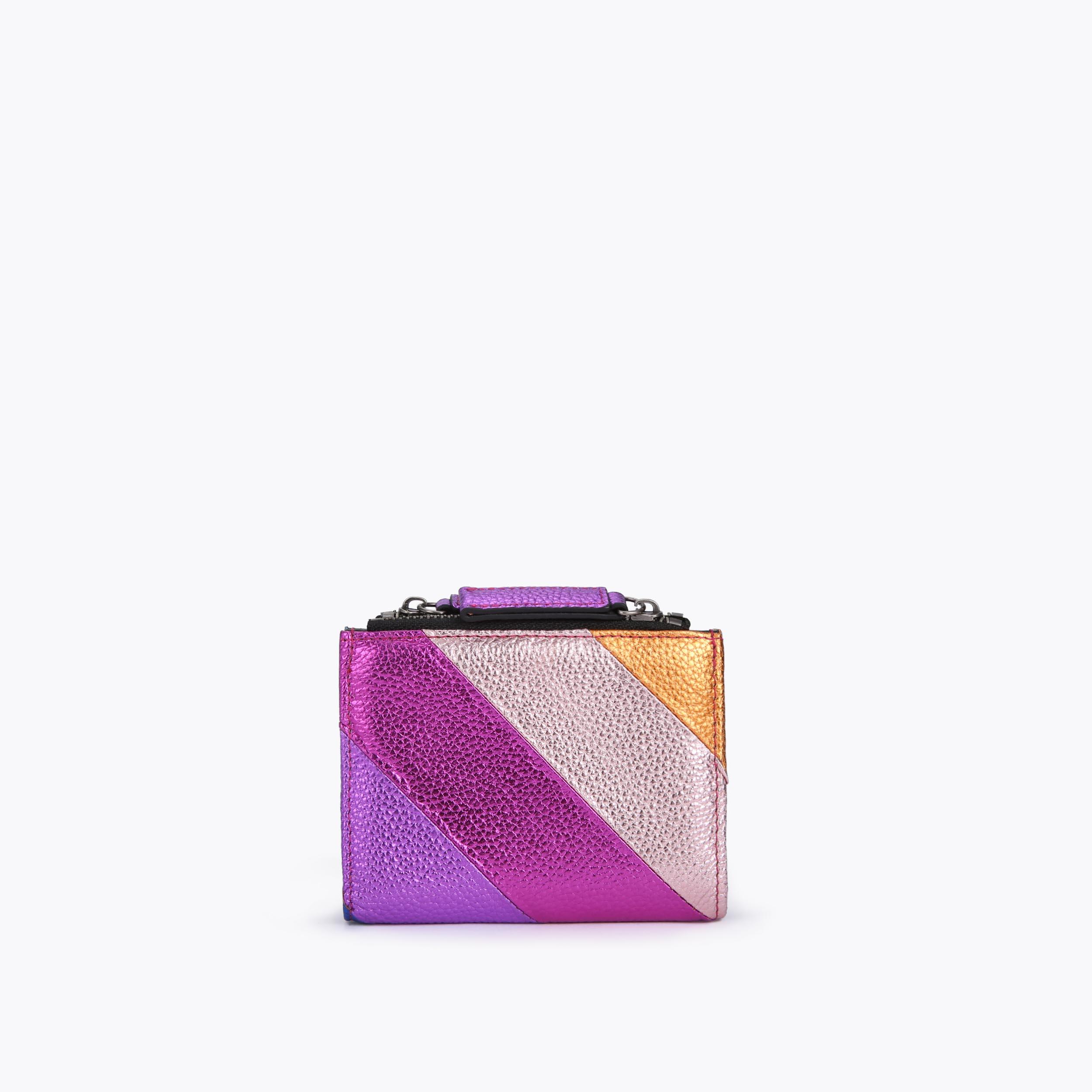 MINI PURSE Rainbow Leather Mini Purse by KURT GEIGER LONDON