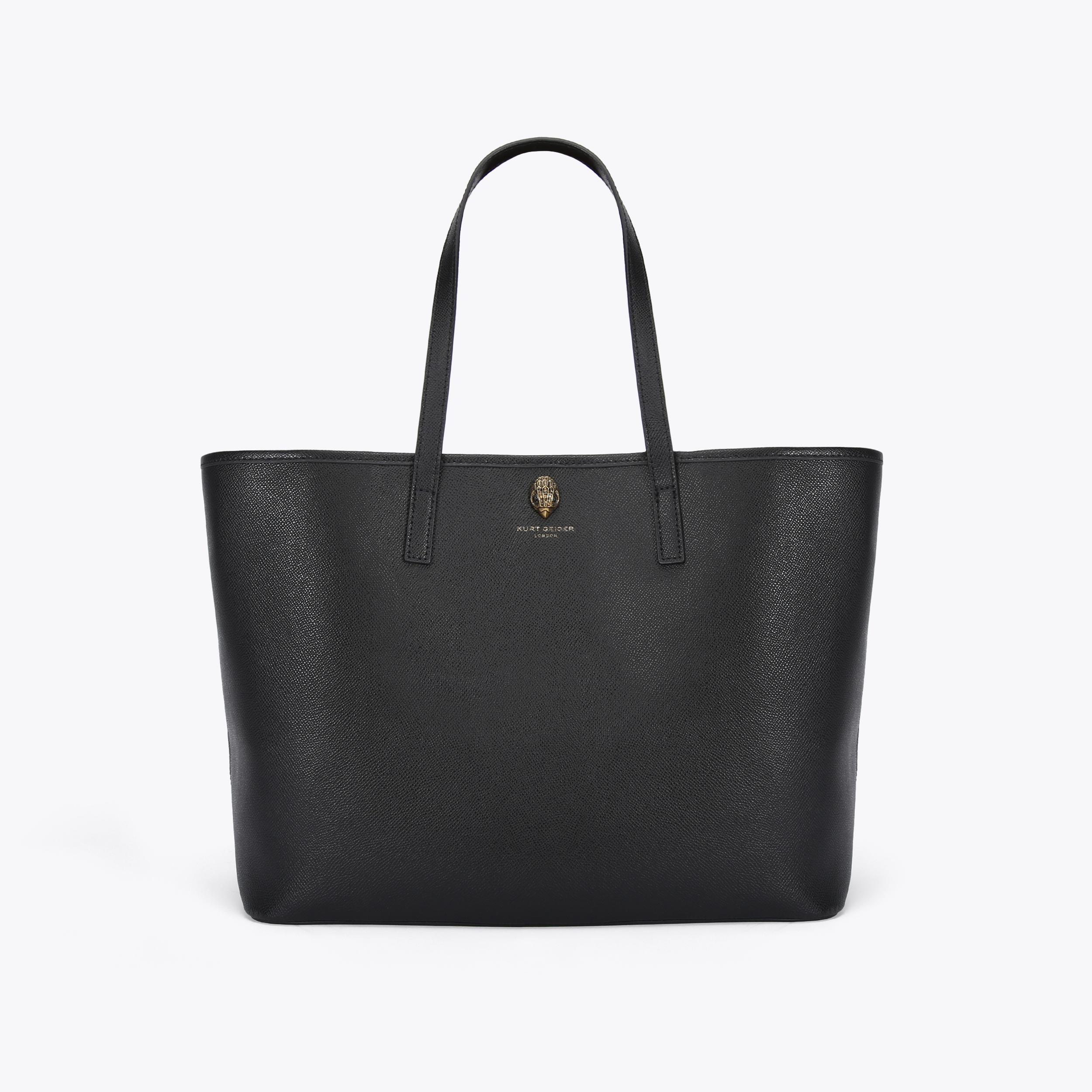 RICHMOND SHOPPER Black Shopper Bag by KURT GEIGER LONDON