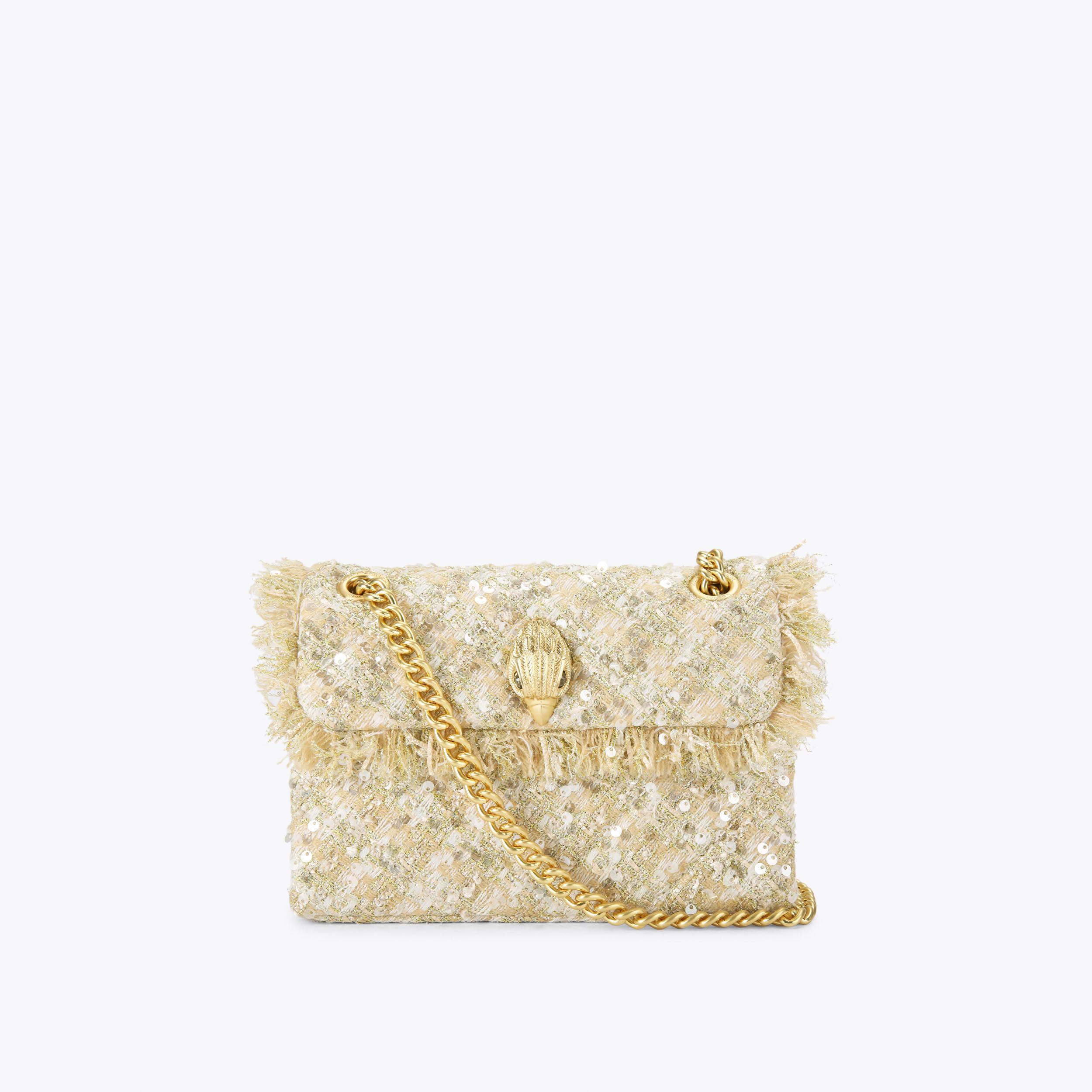 Kurt geiger kensington bag tweed sale