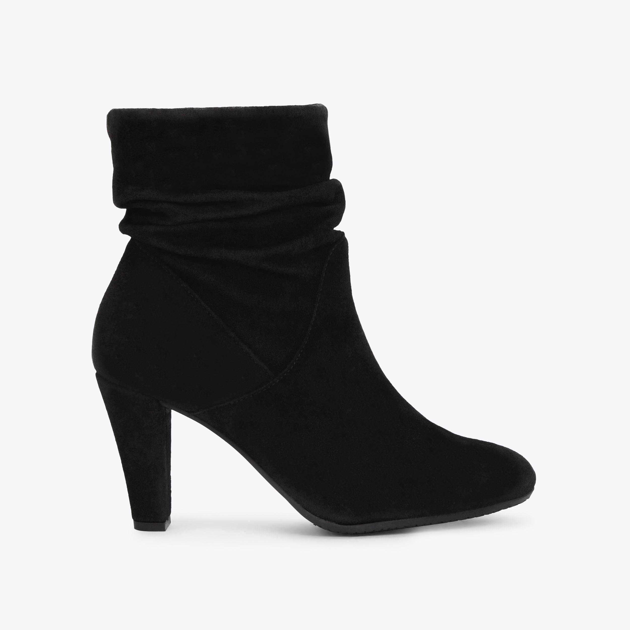 RITA Black Suede Ankle Boots by CARVELA COMFORT