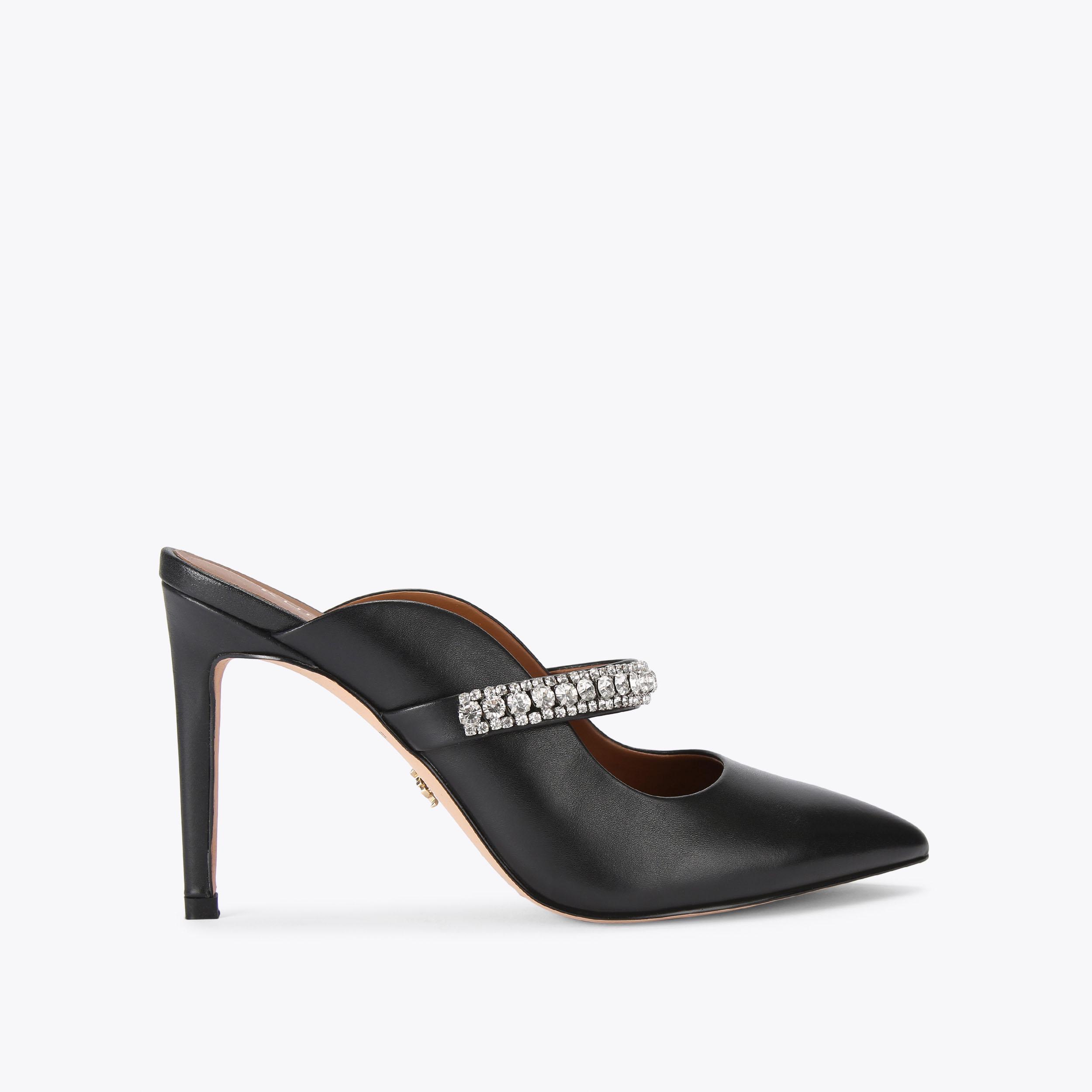Duke Mule Heel - black