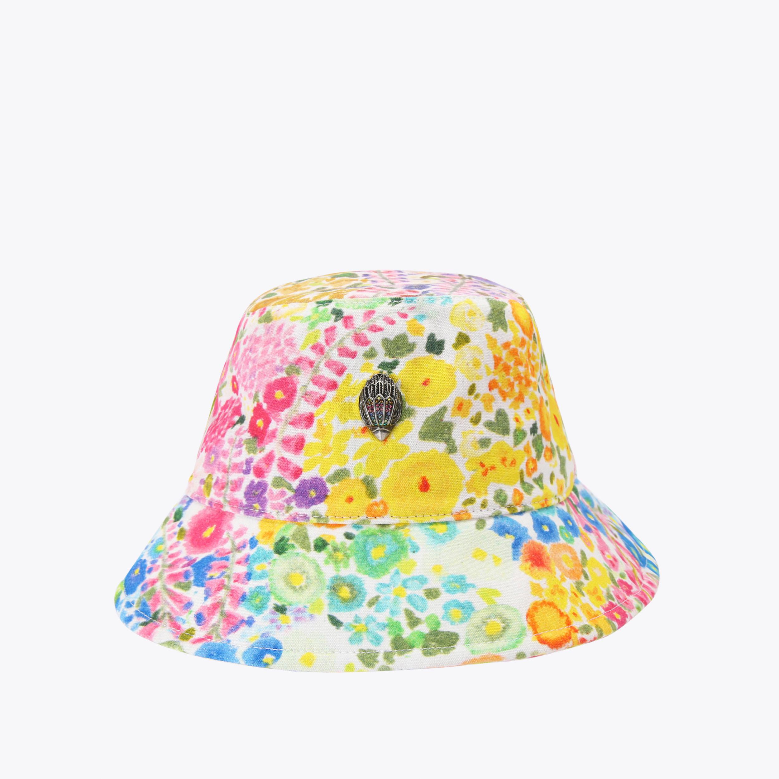 FC BUCKET HAT Floral Couture Bucket Hat by KURT GEIGER LONDON