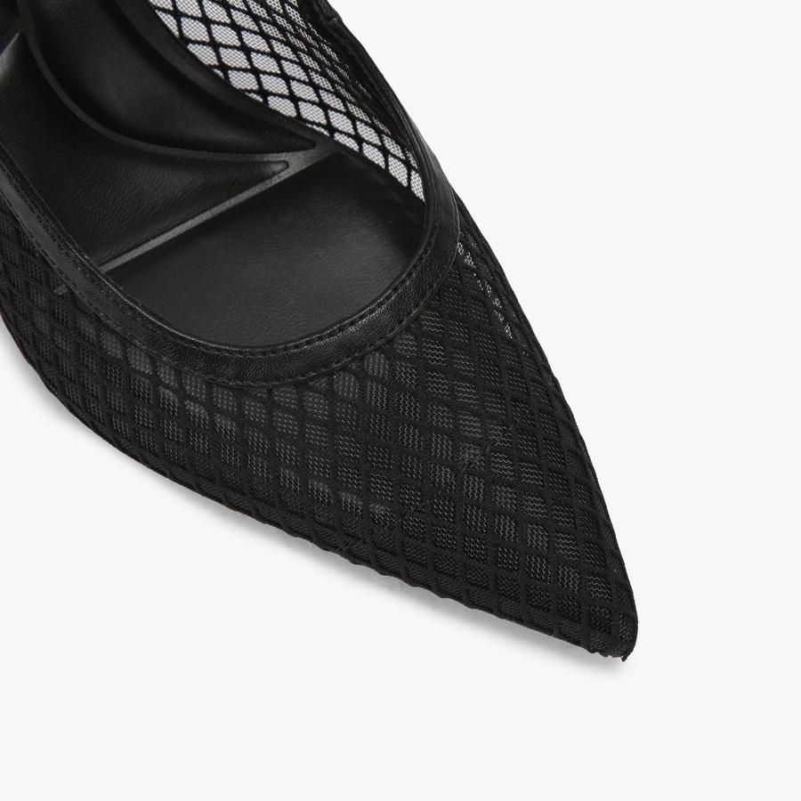 カルヴェン carven キャミソール 黒 34 新品未使用 MUSE 60 Kitten Slingback Heels by CARVELA