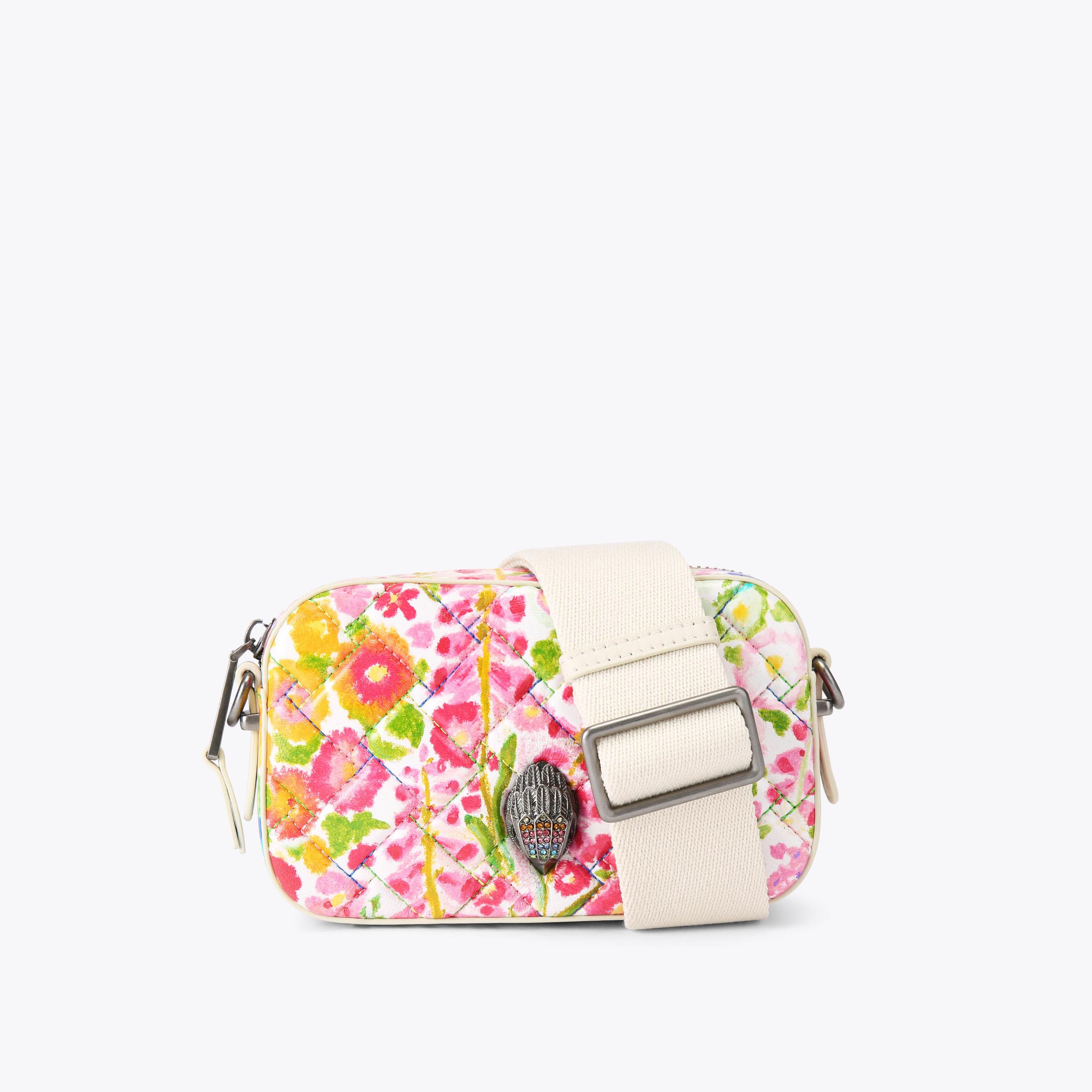 FC KENSINGTON SM CAMERA Floral Couture Camera Bag by KURT GEIGER LONDON