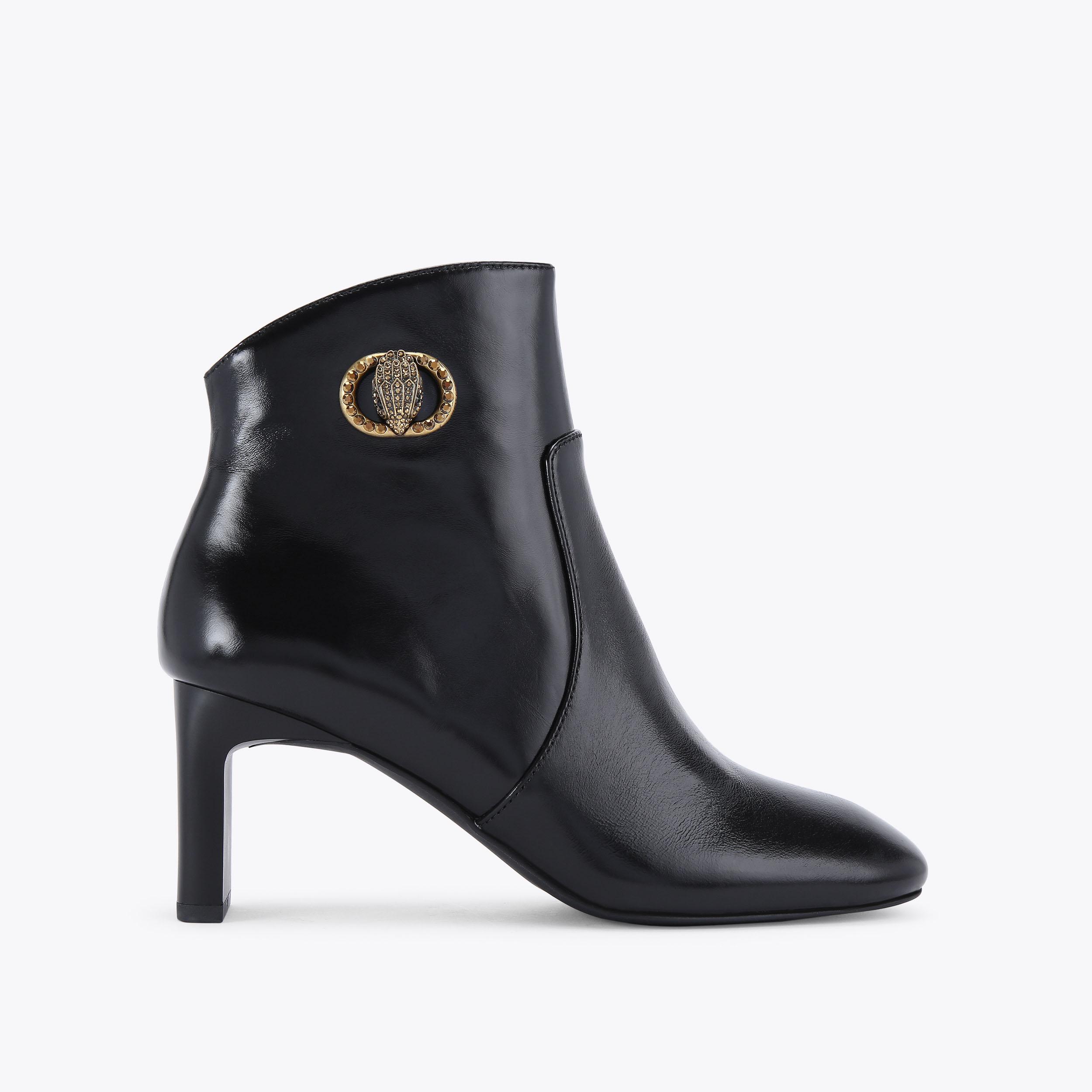 Chelsea Square Toe Bootie - black