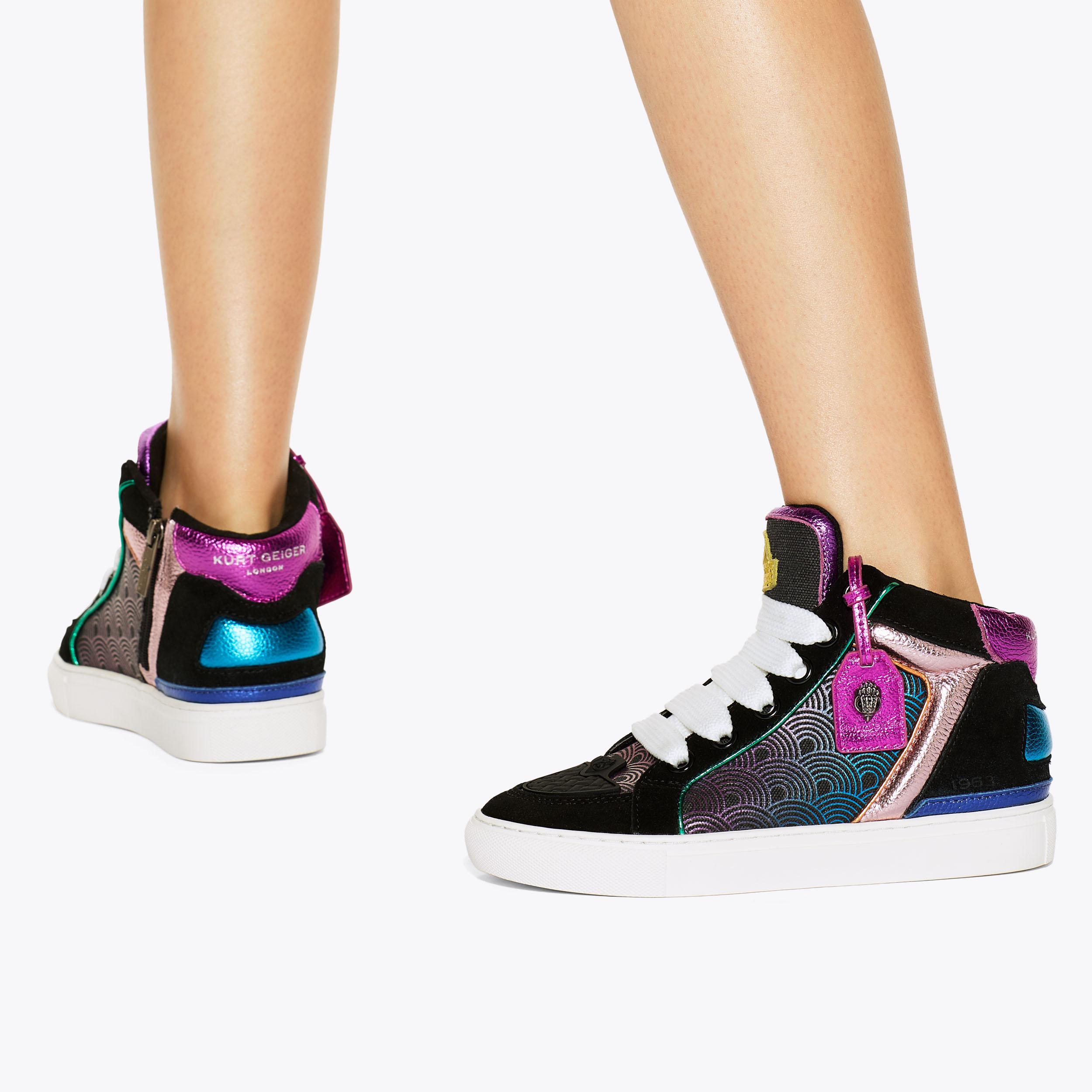 SOUTHBANK TAG HIGH TOP Canvas High Top Sneaker by KURT GEIGER LONDON