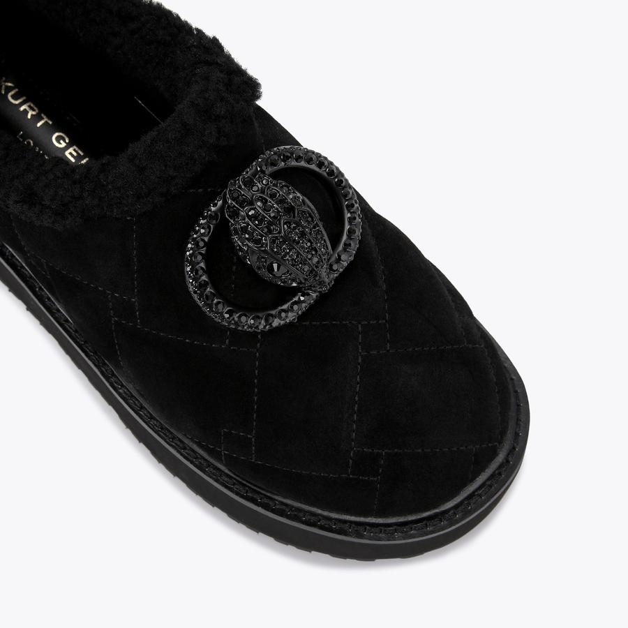 Kurt geiger tweed slippers deals