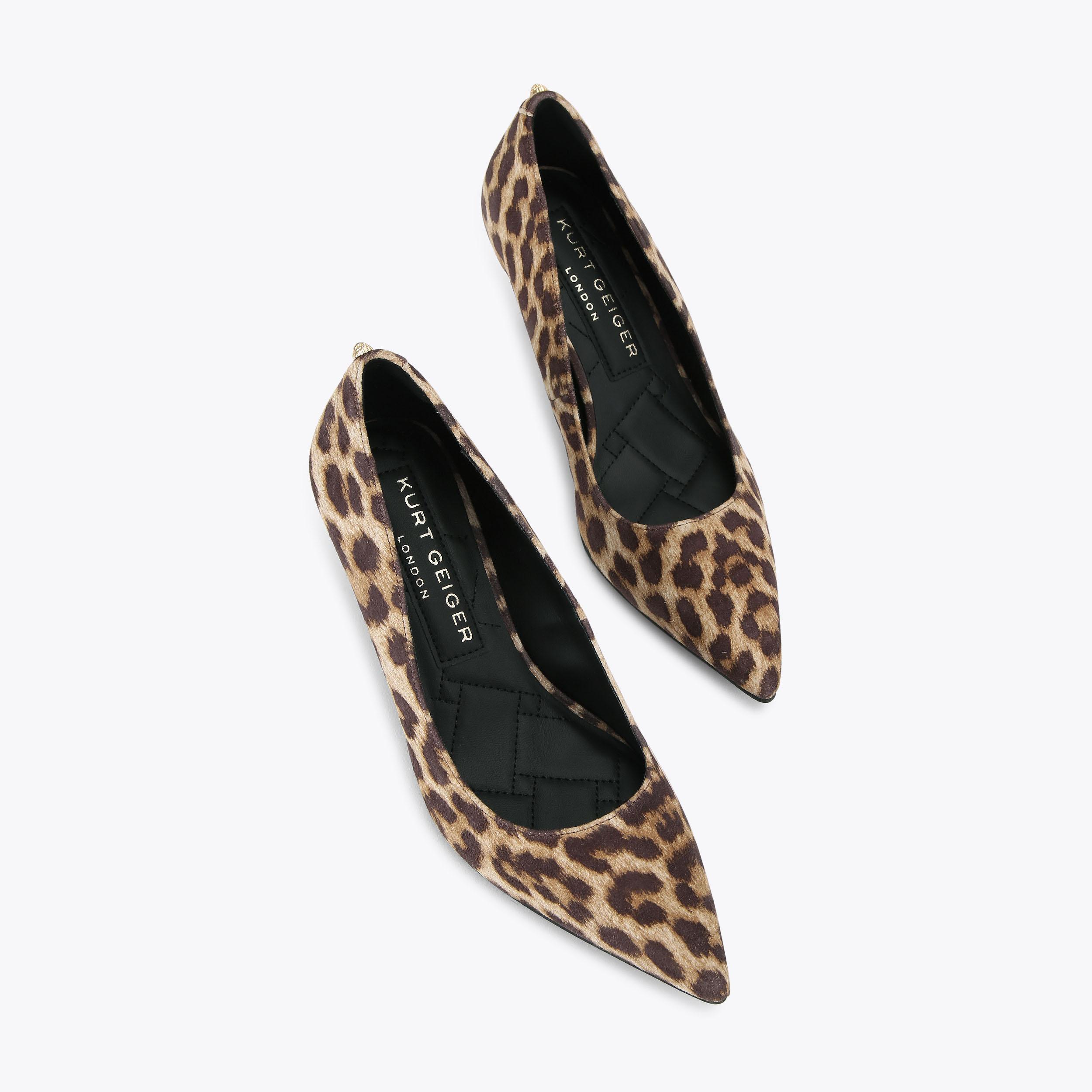 Kitten Heel Kurt Geiger Leopard Shoes KURT GEIGER LONDON