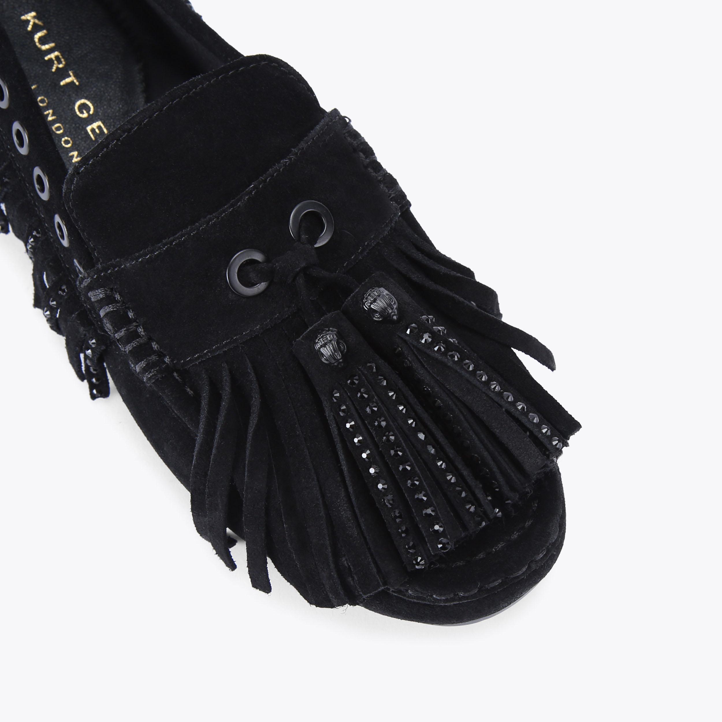 Kurt Geiger  leather loafer with tassel size 42/9 Leopard Moccasins & Tassel Shoes | Kurt Geiger main image 2