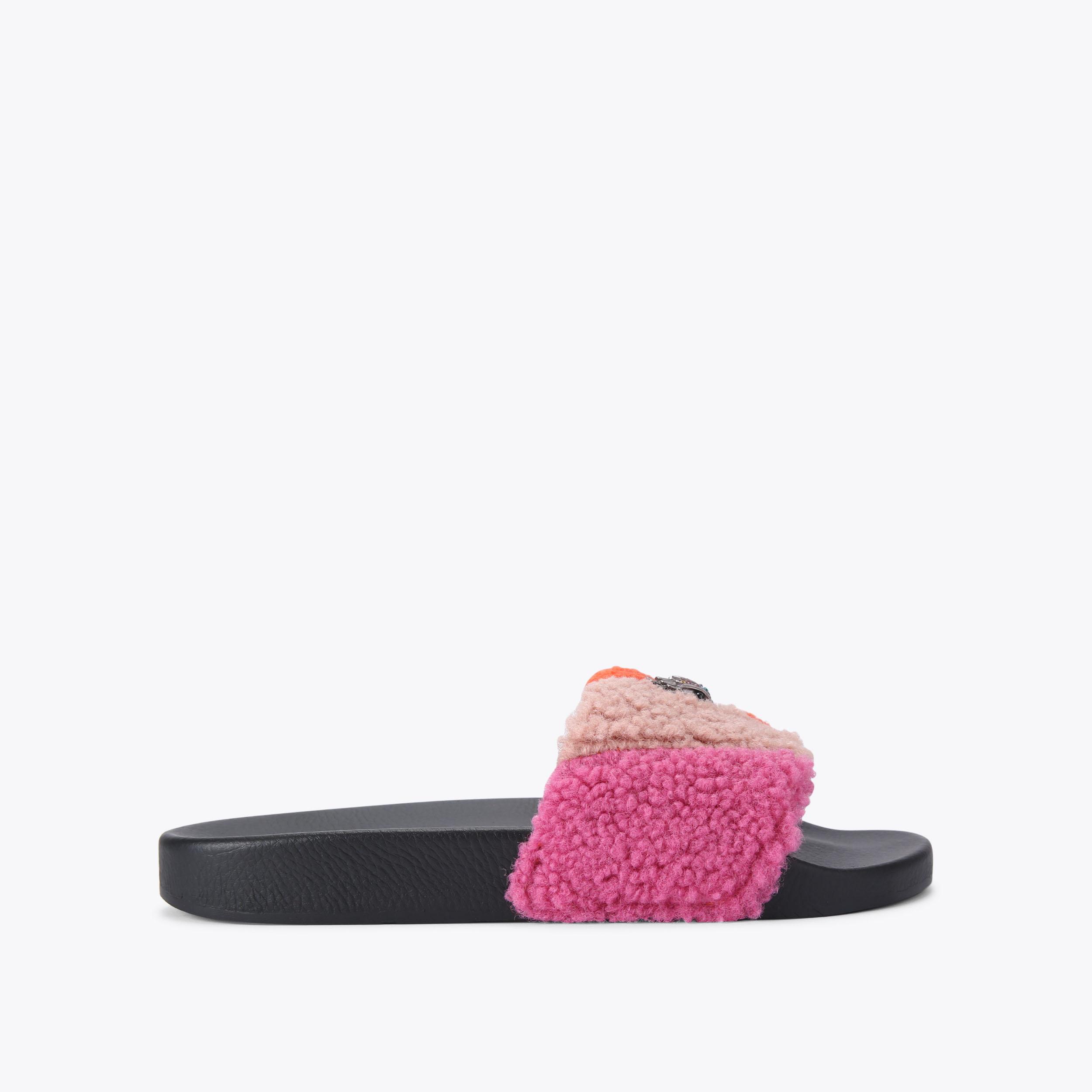 MEENA TEDDY Rainbow Borg Slip On Sandal by KURT GEIGER LONDON