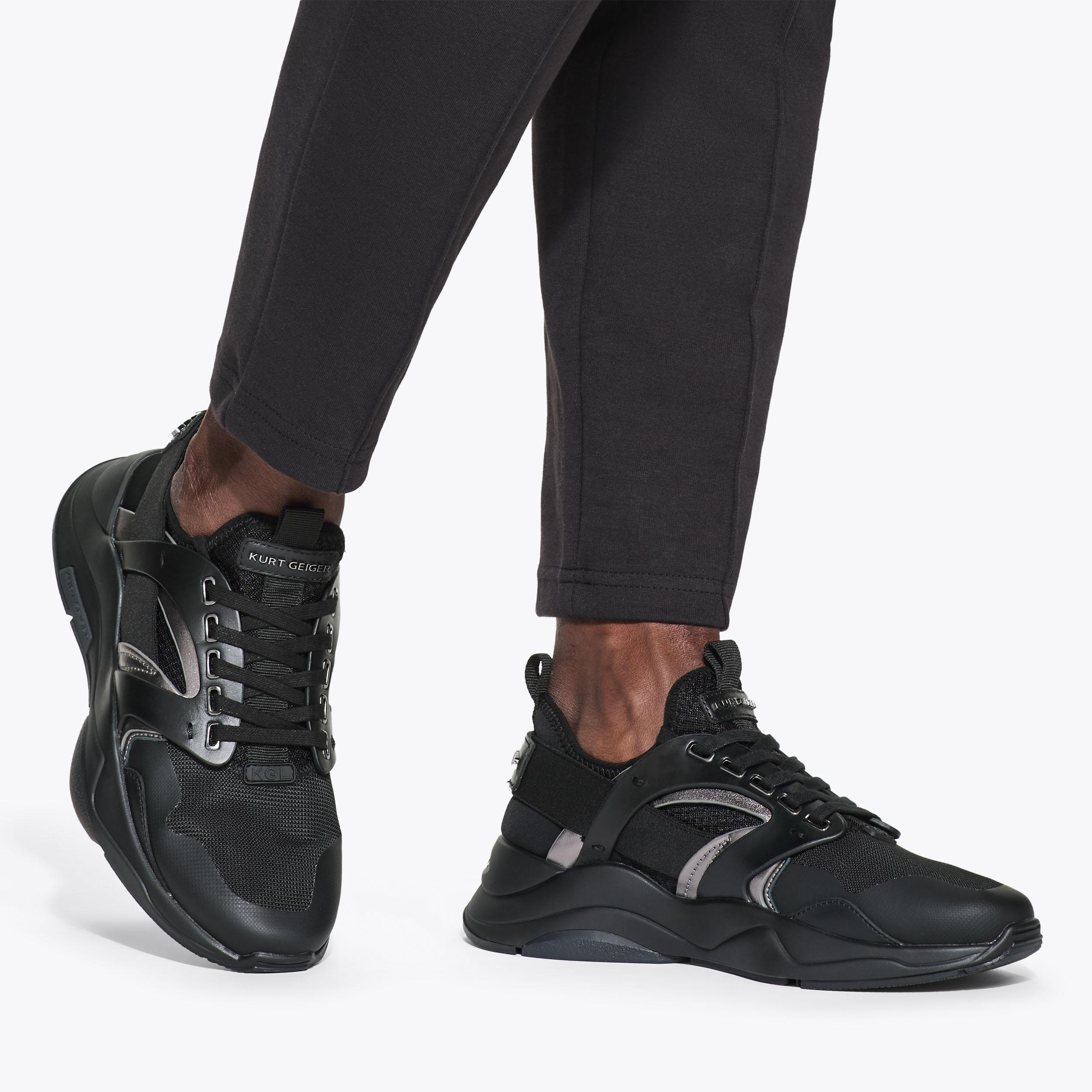 RICHMOND RUNNER Black Sneaker by KURT GEIGER LONDON