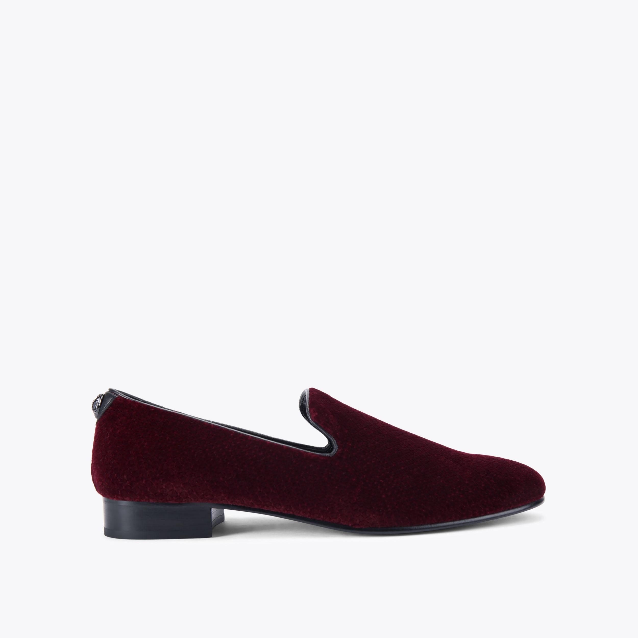 Kurt geiger burgundy shoes hot sale