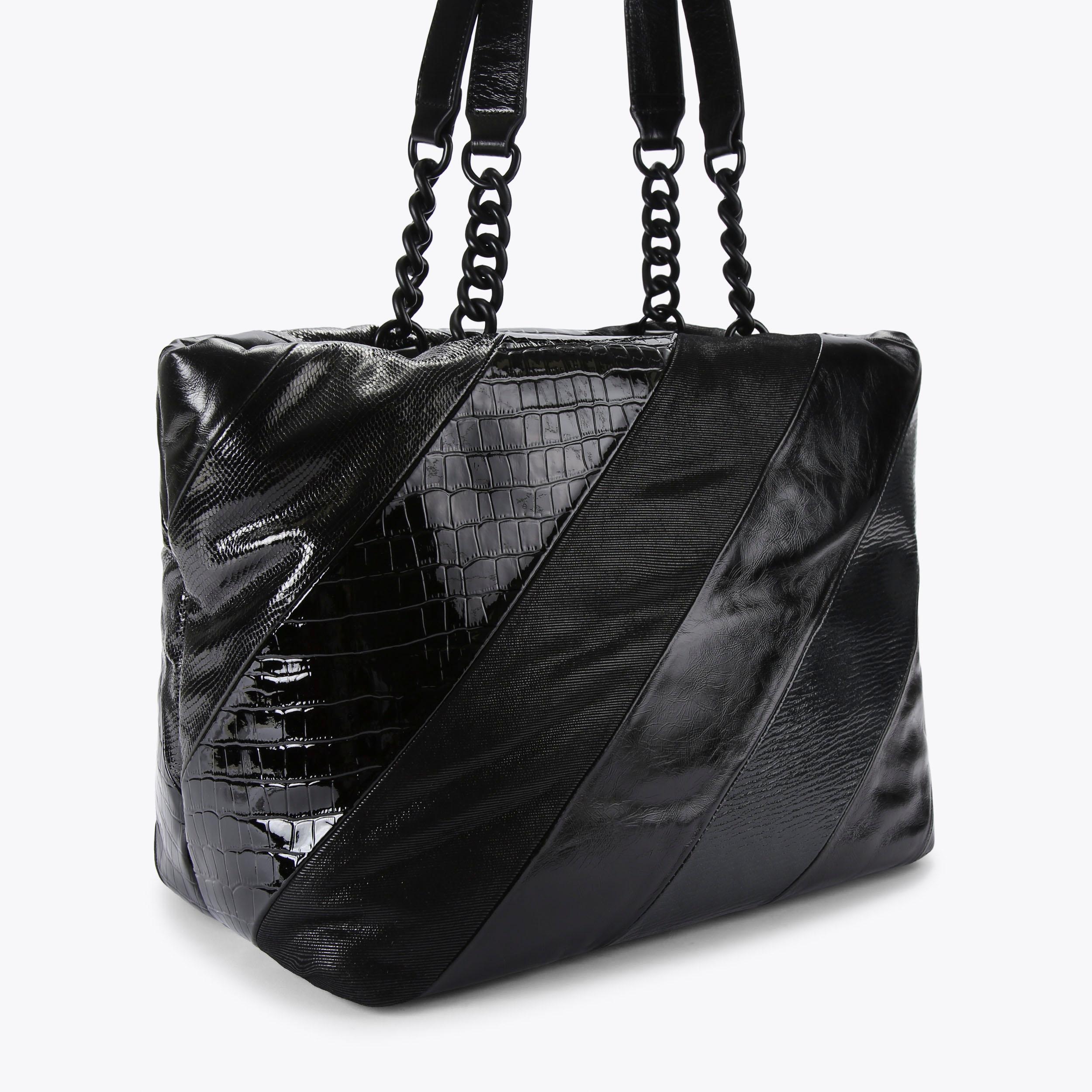KENSINGTON SHOPPER L DR Black Shopper Bag by KURT GEIGER LONDON