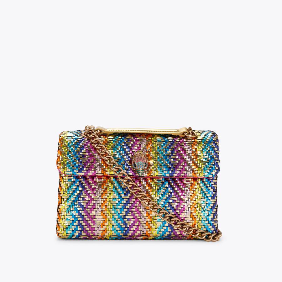 KENSINGTON BAG Metallic Thread Shoulder Bag by KURT GEIGER