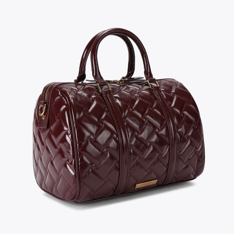 Kurt geiger burgundy bag sale