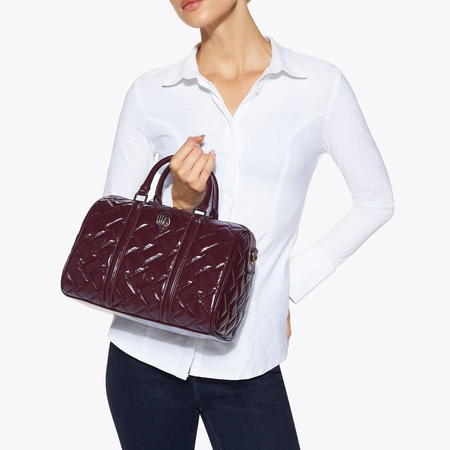 Kurt geiger burgundy bag cheap