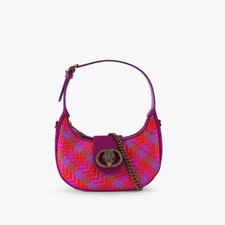 SM CHELSEA HOBO Fuchsia Orange Hobo Bag by KURT GEIGER LONDON