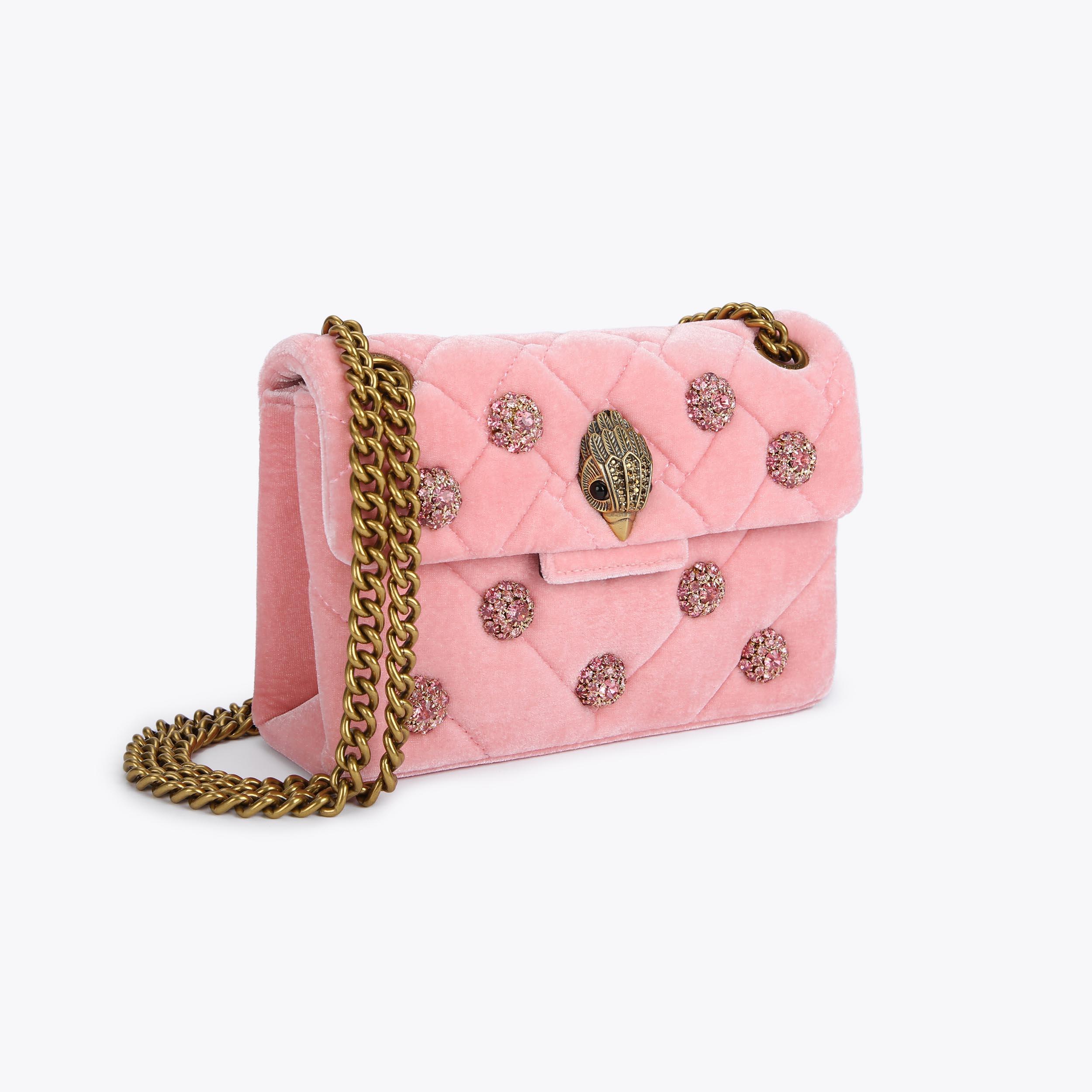 Kurt geiger velvet kensington bag cheap