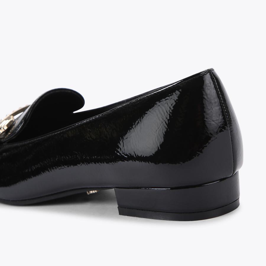 Carvela patent moccasin deals
