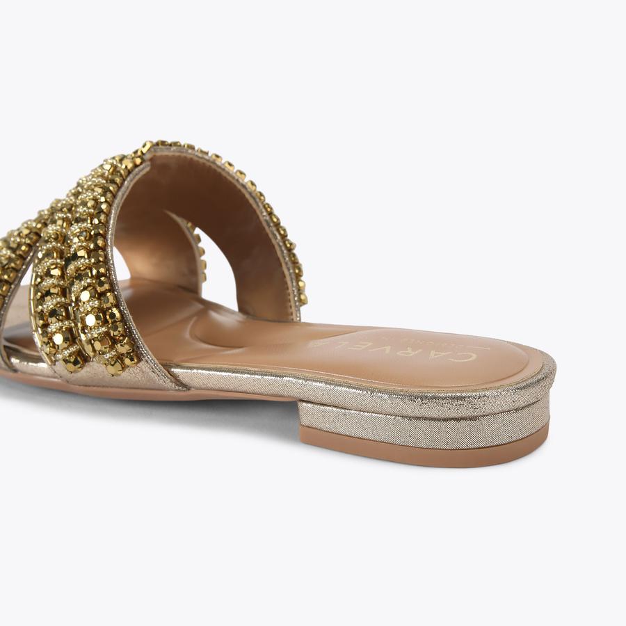 PAGEANT MULE Slip On Sandal by CARVELA