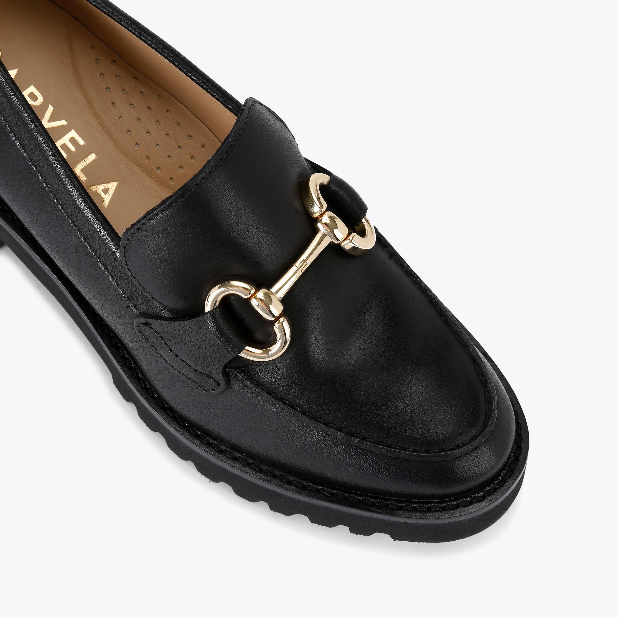 CHESTER Black Slip On Loafer by CARVELA COMFORT
