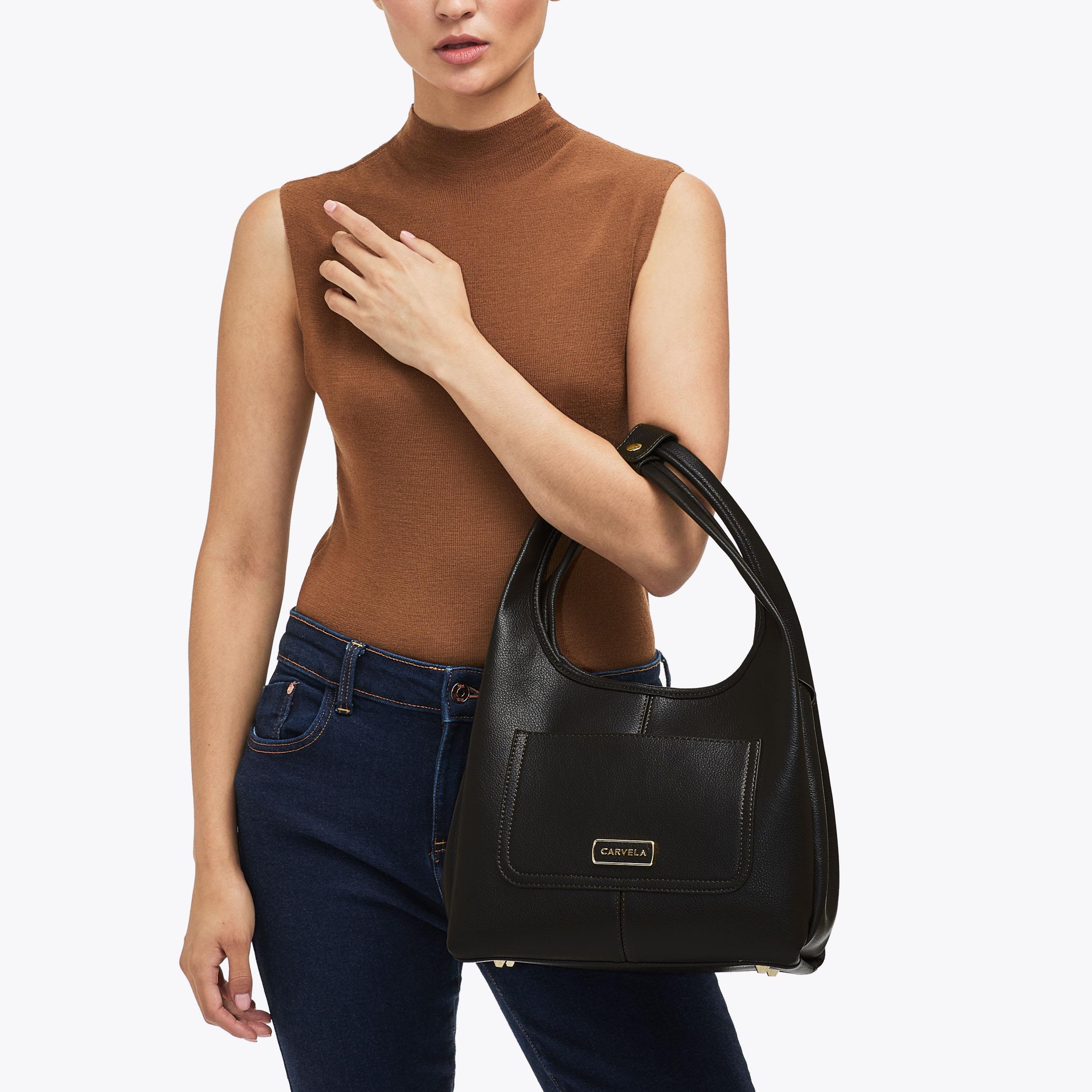 MINI MILANO Brown Shoulder Bag by CARVELA