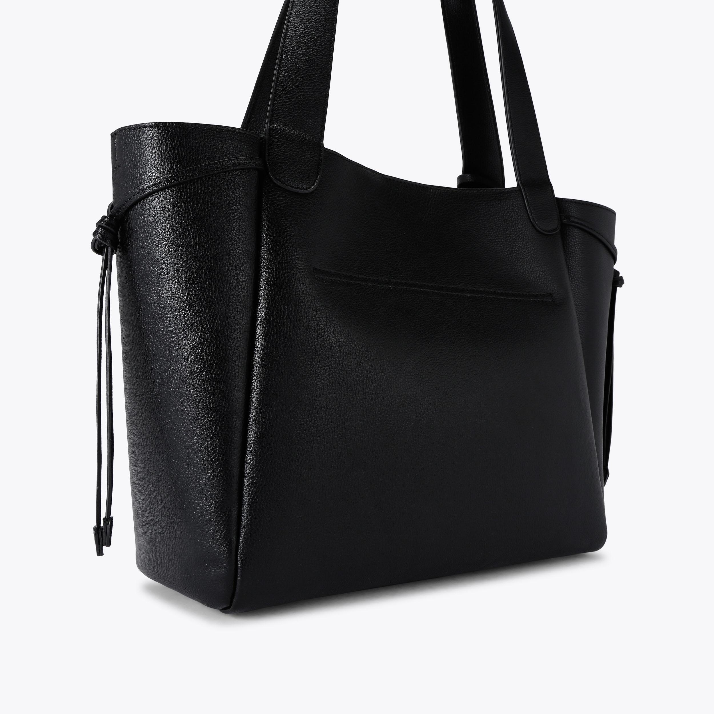 MILANO TOTE Black Tote Bag by CARVELA