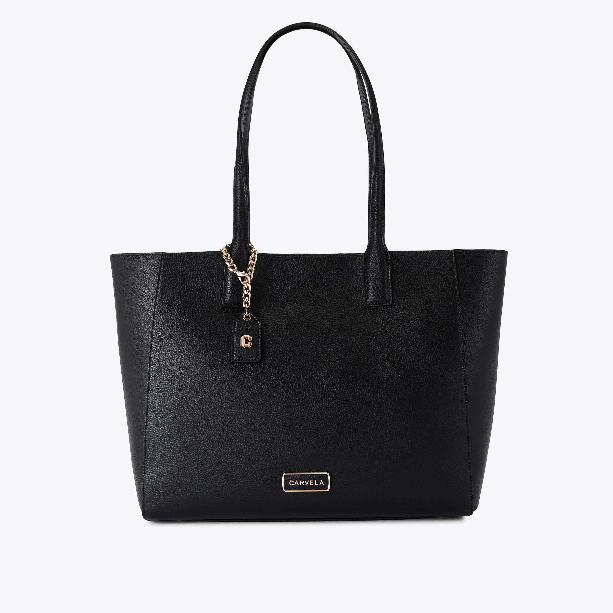 Carvela winged tote bag black sale