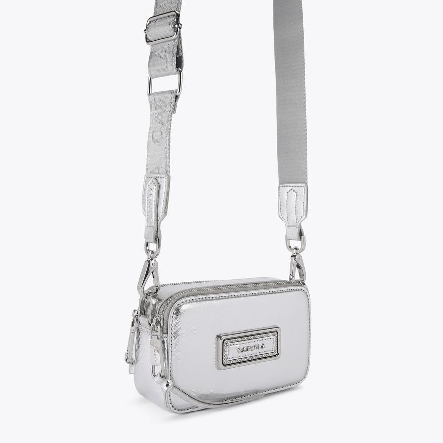 Carvela silver bag deals
