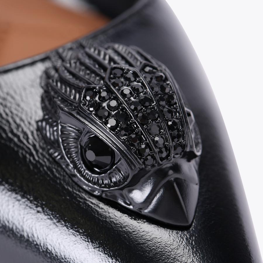 Escarpins New Direction Talon 4 Inch Bout Ouvert - Taille 8 Noir Occasion