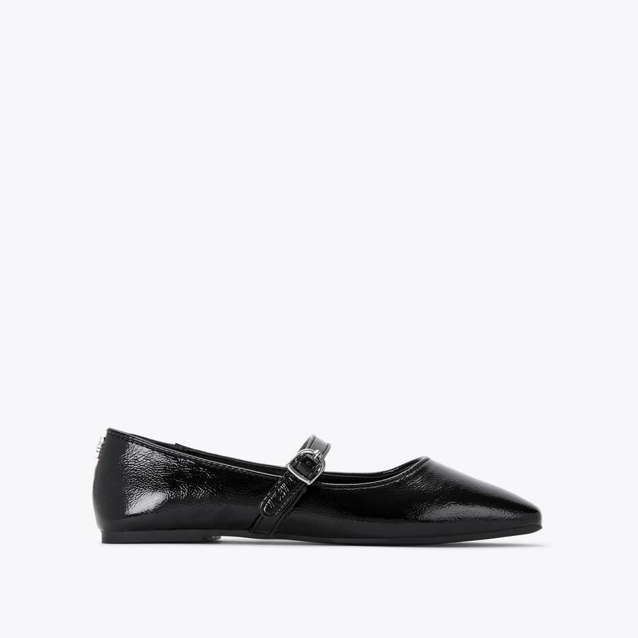 NINA Black Ballet Flat by KG KURT GEIGER