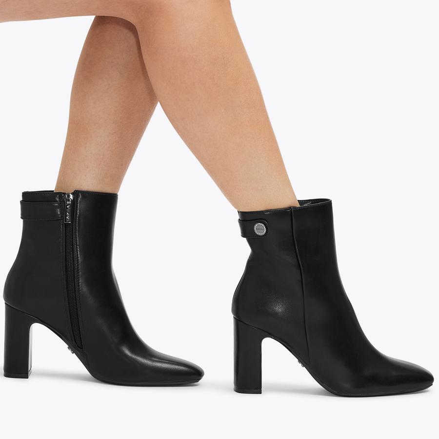 JACKPOT ANKLE Black Heeled Ankle Boot by CARVELA