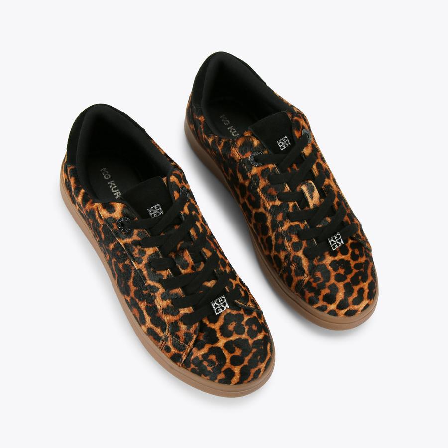Lakewood A−14CP（美品） ELIZA Leopard Calfhair Sneaker by KG KURT GEIGER