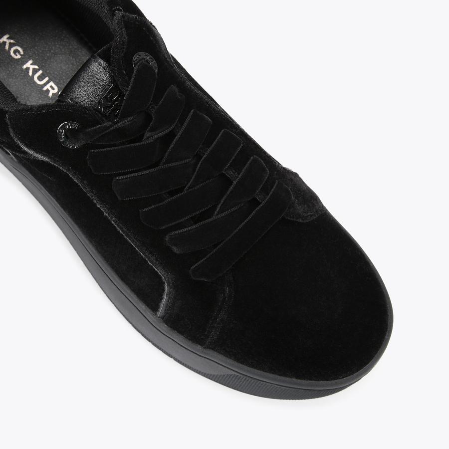 Velvet lace up shoes sales