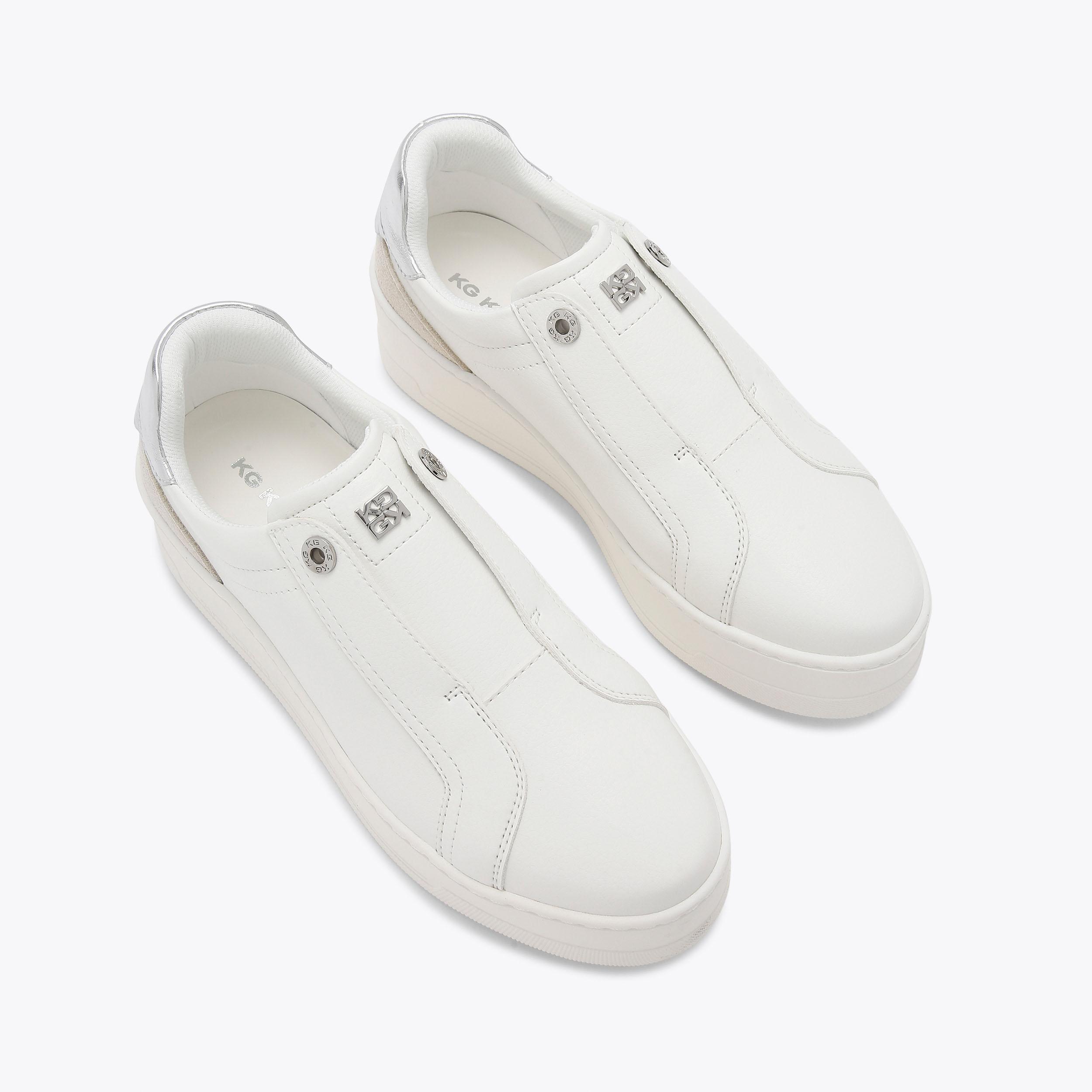 Gas White Polyurethane Men's Sneaker