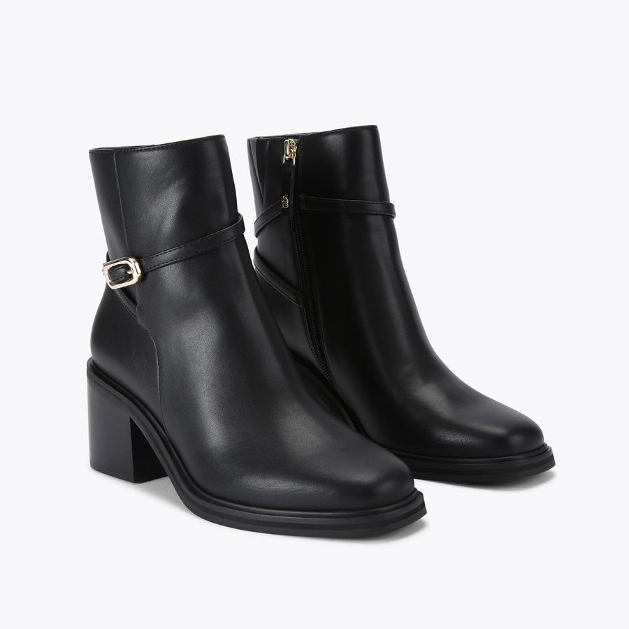 SAFFY Black Heeled Boots by KG KURT GEIGER