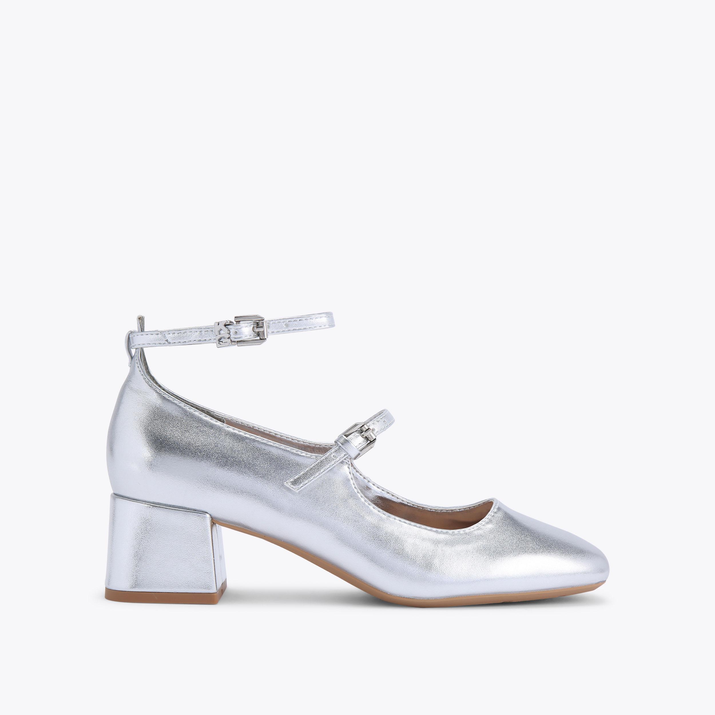 ADELAIDE Silver Mary Jane by KG KURT GEIGER