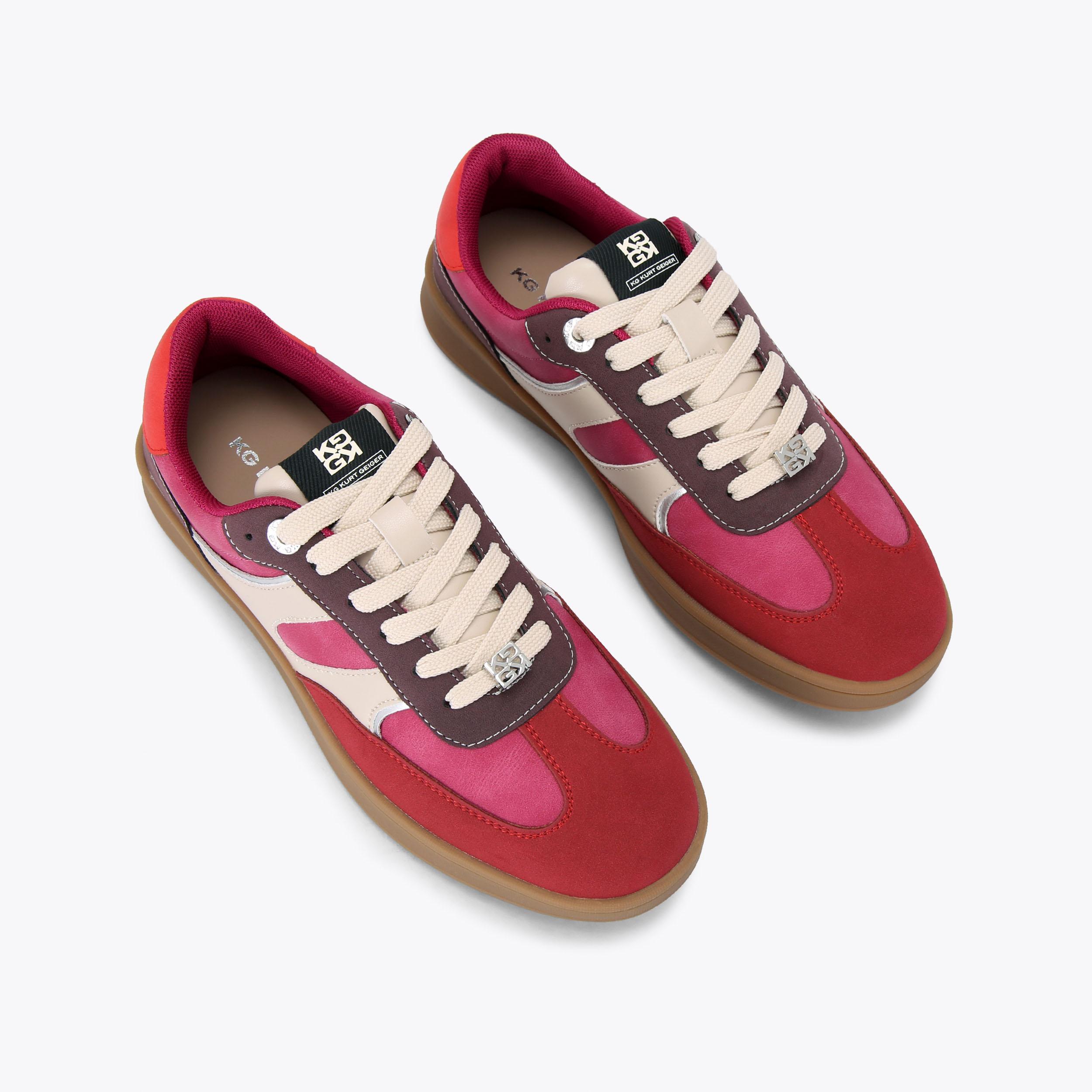KINDRED Pink Lace Up Sneaker by KG KURT GEIGER