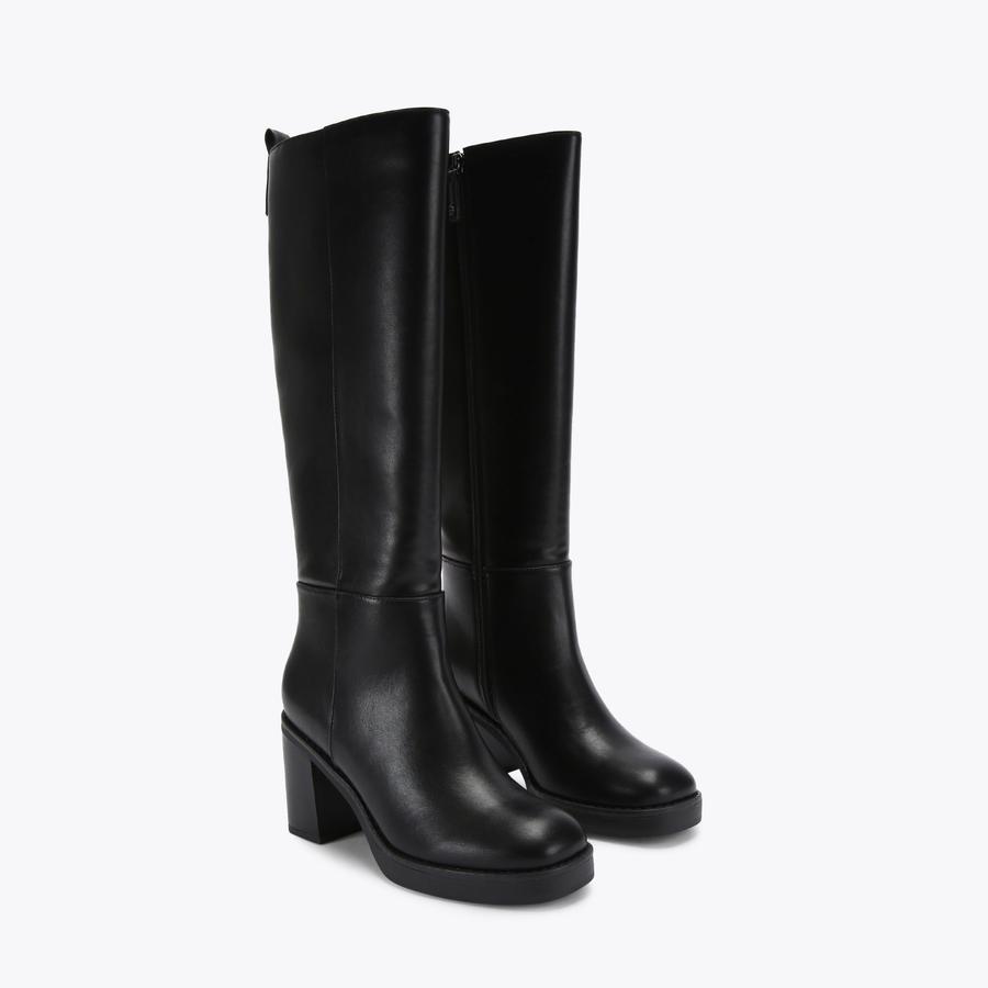 THATCH HIGH LEG Black Knee High Boot by KG KURT GEIGER